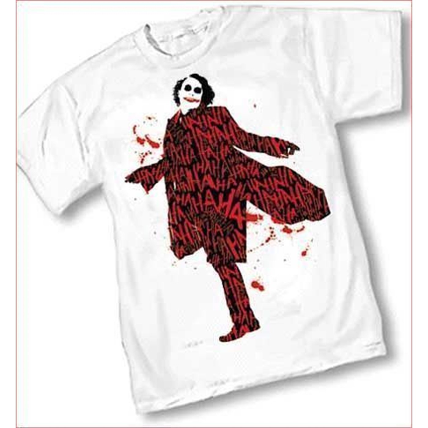 Joker Heath Ledger Ha Ha Laughter T-Shirt