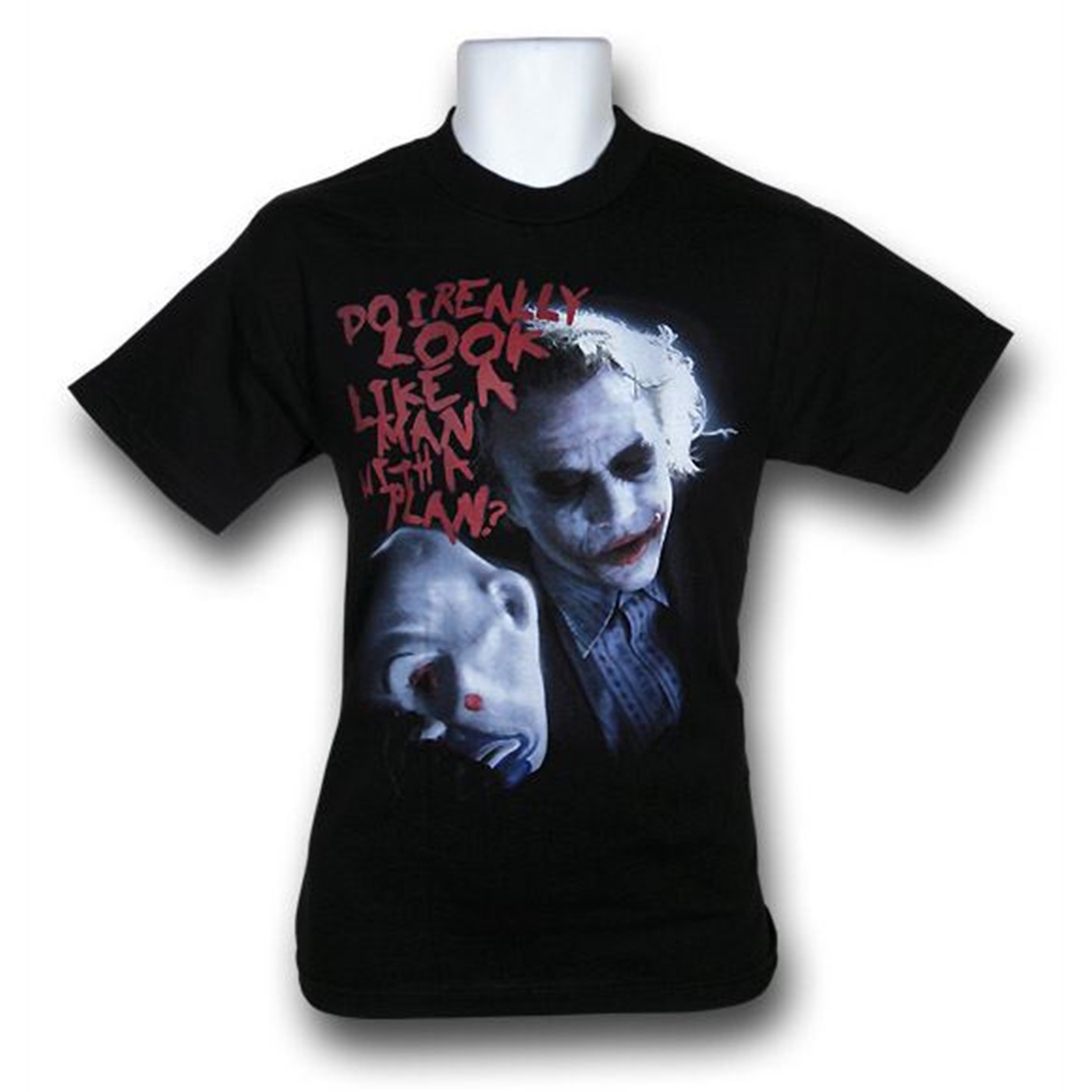 Dark Knight Joker Man with a Plan T-Shirt