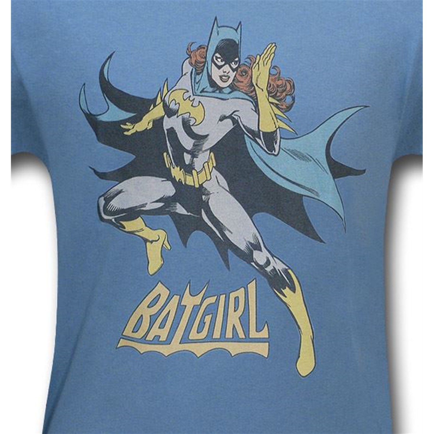 Batgirl Kick-Ass Light Blue T-Shirt