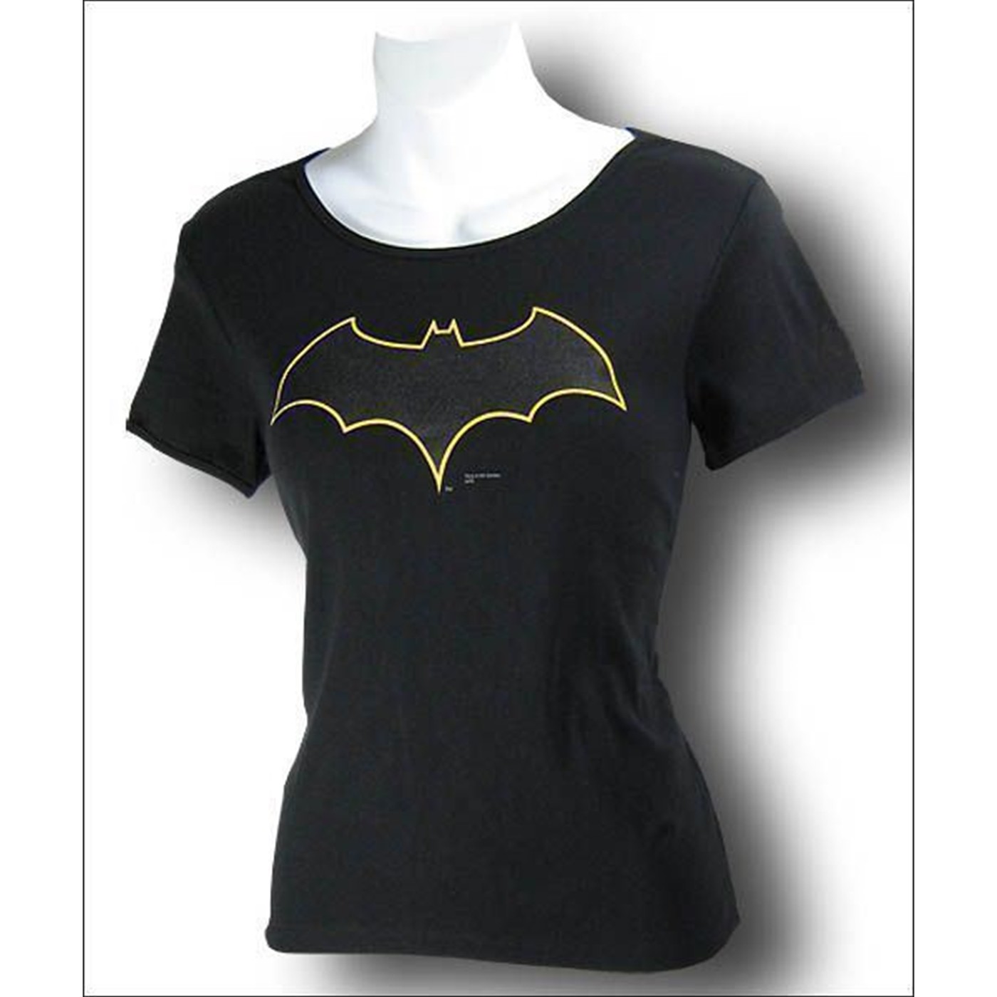 Batgirl Logo T-Shirt Outline Symbol T-Shirt