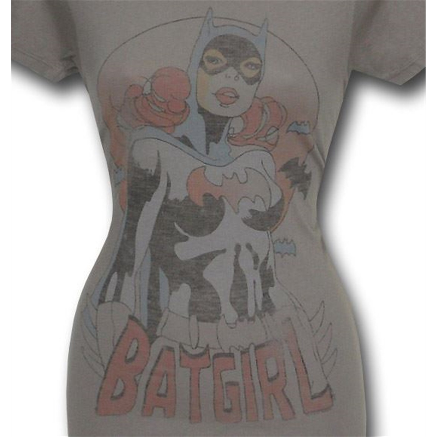 Batgirl Babe Pose Jr Womens Junk Food T-Shirt