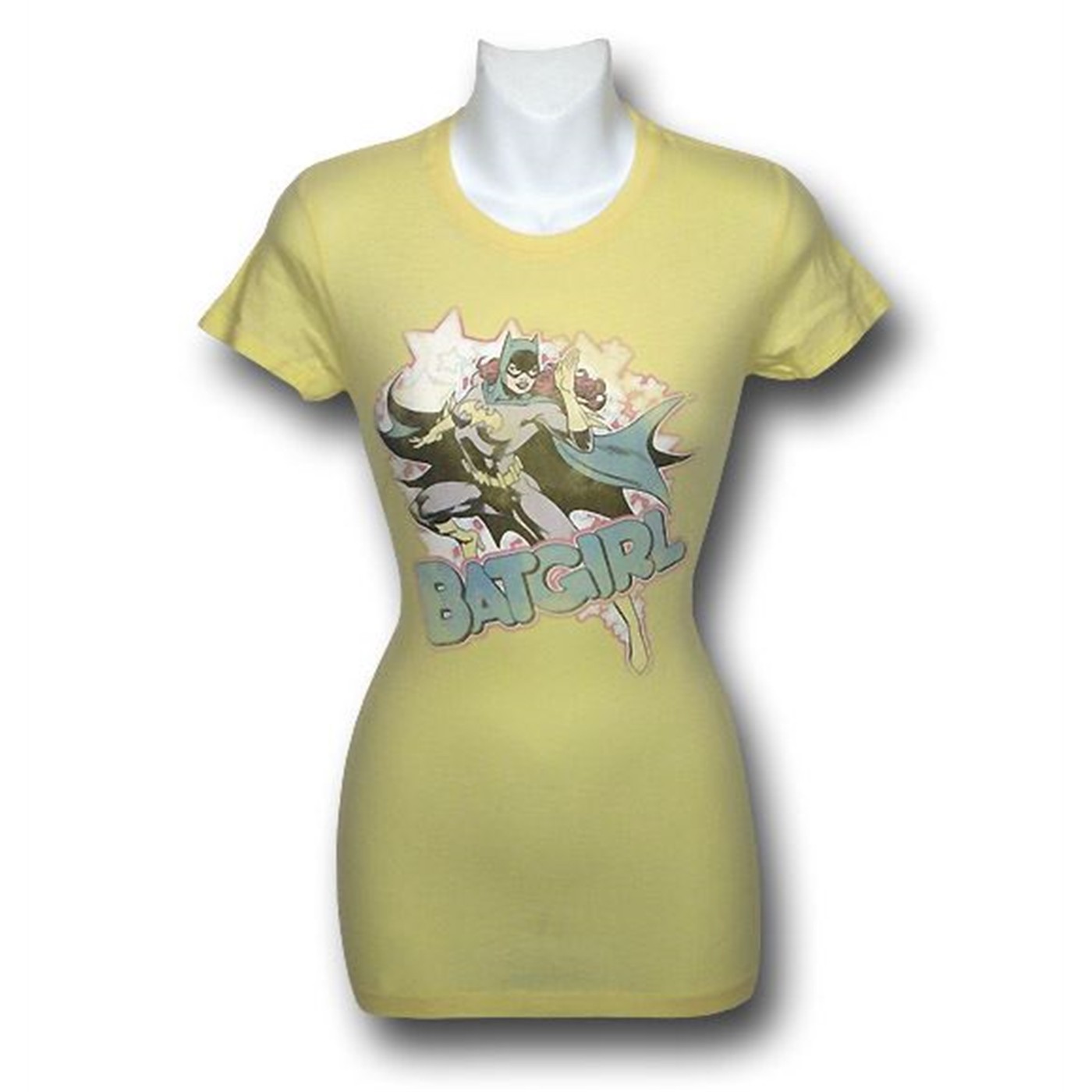 Batgirl Kick-Ass Yellow Women's T-Shirt