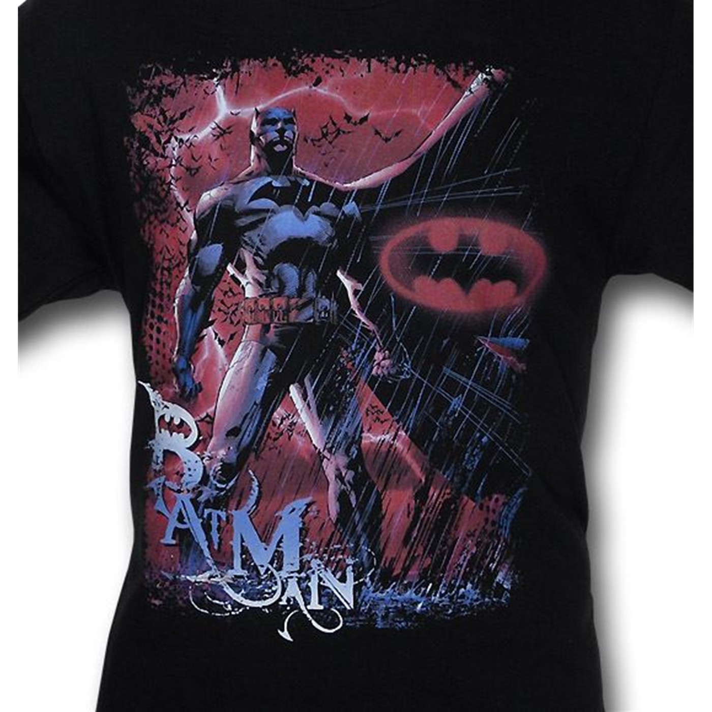 Batman Red Gotham Reign T-Shirt