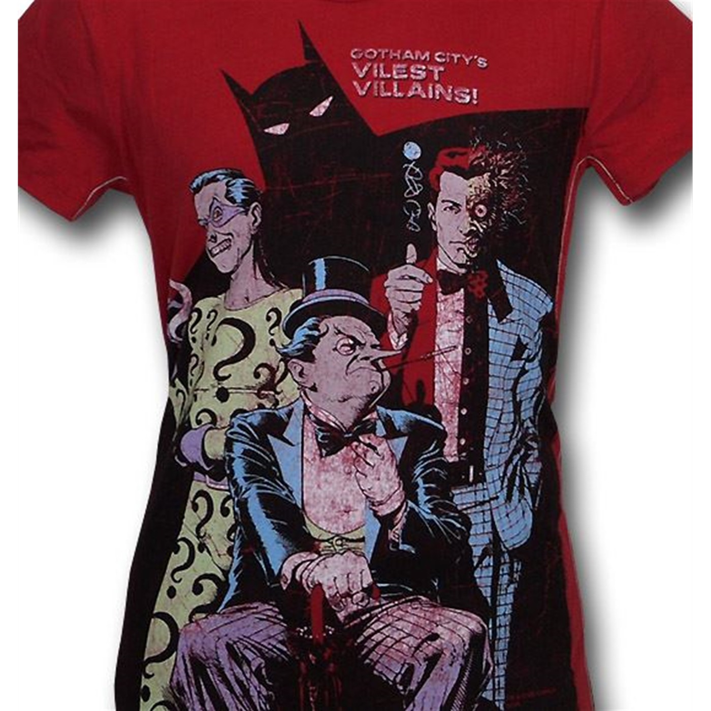 Batman Gotham's Vilest Villains Trunk T-Shirt