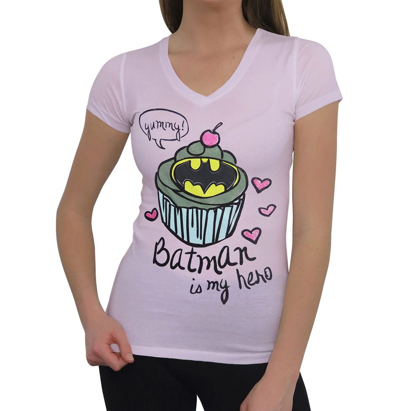 Batman is My Hero Cupcake Women's T-Shirt