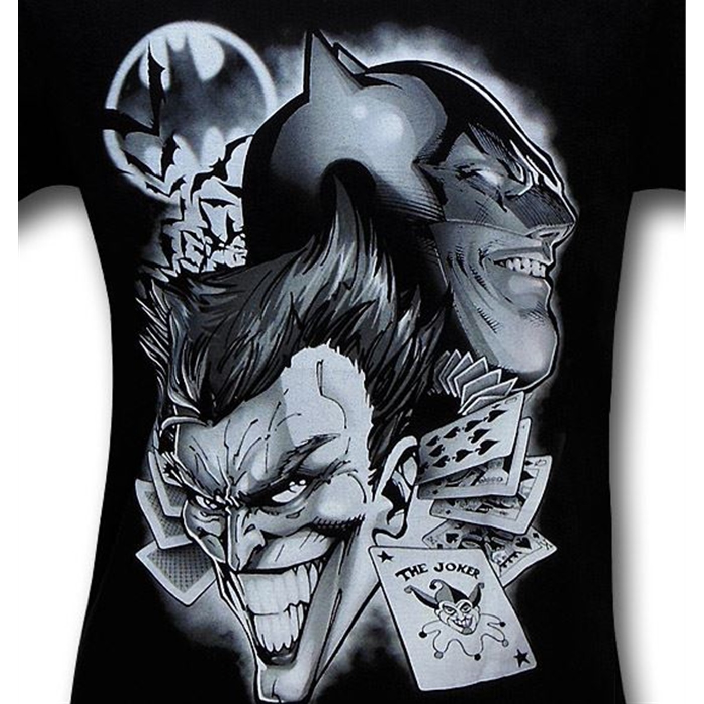 Batman Joker Bats And Cards T-Shirt