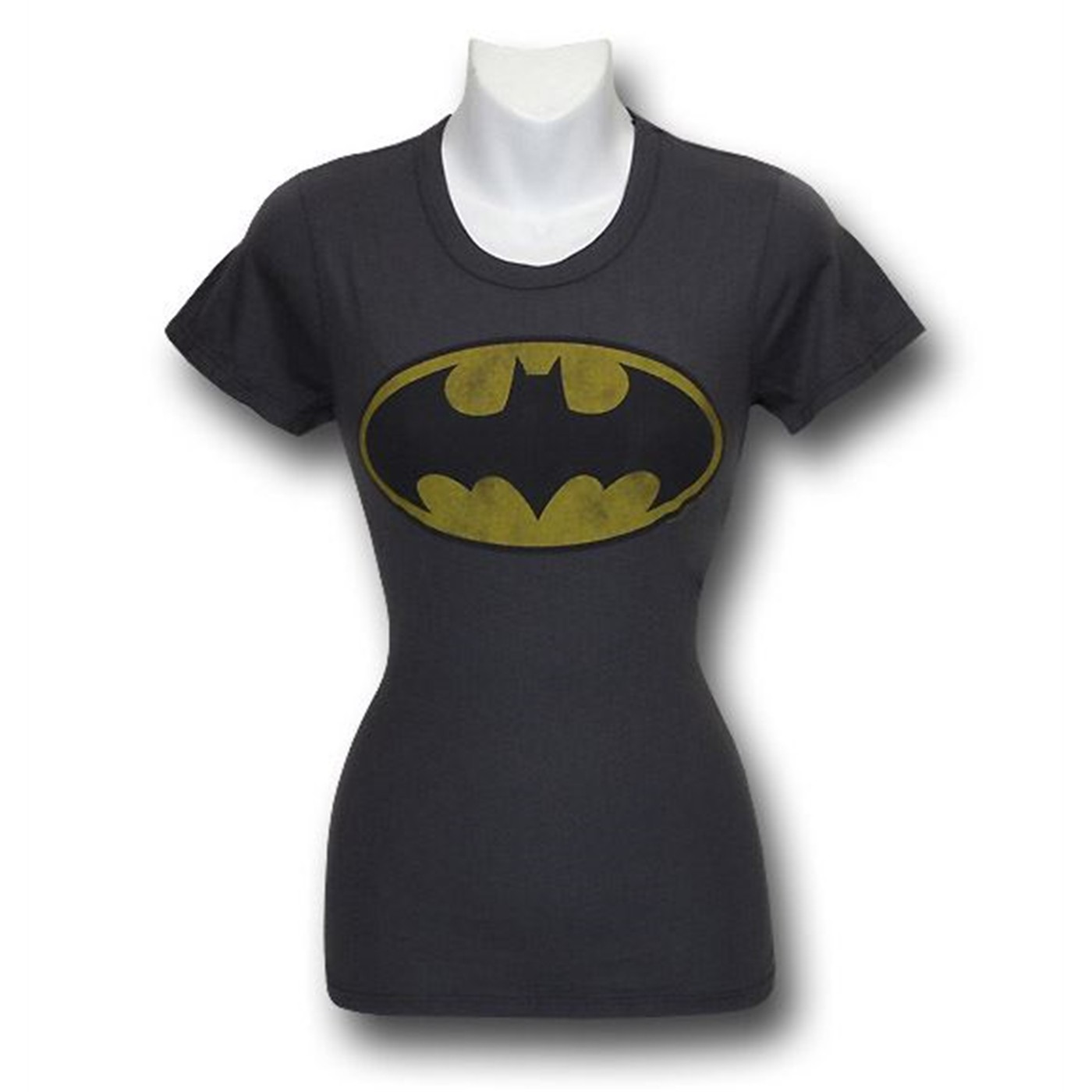 Batman Jrs Distressed Symbol Junk Food T-Shirt