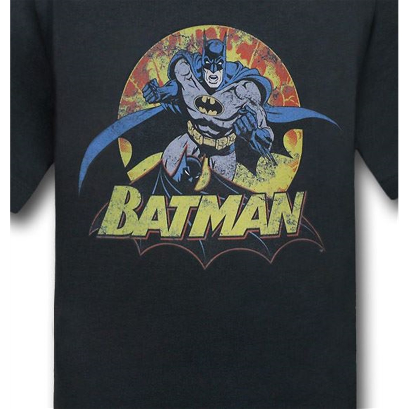 Batman Sunburst Fury Kids T-Shirt