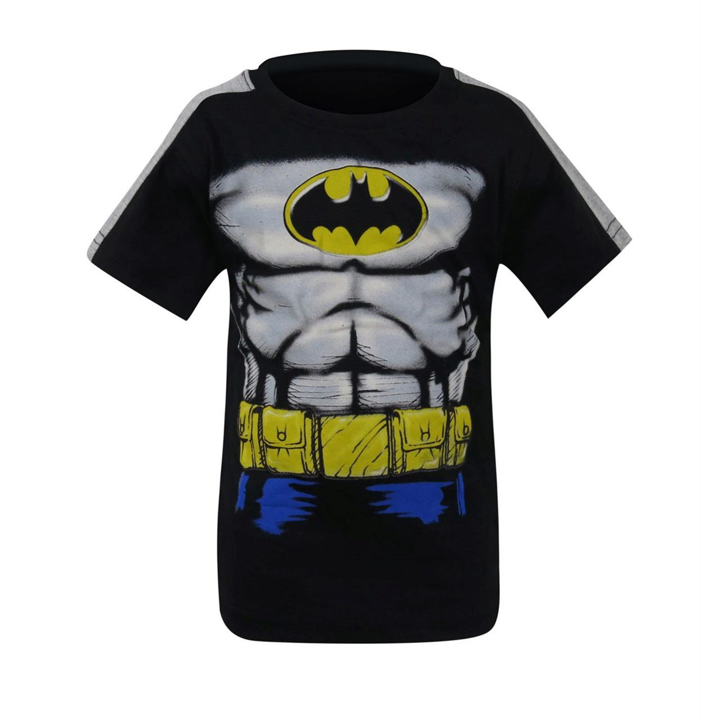 Batman Kids Grey & Blue Costume T-Shirt