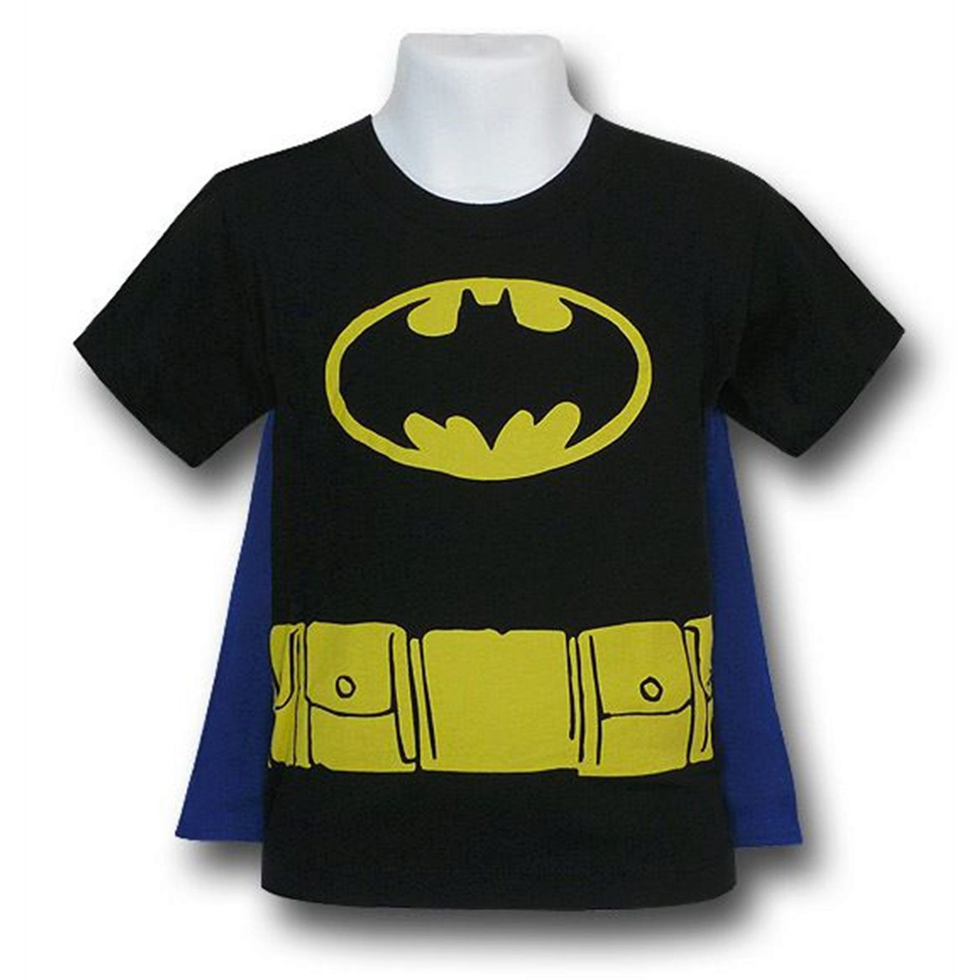 Batman Kids Costume Caped T-Shirt