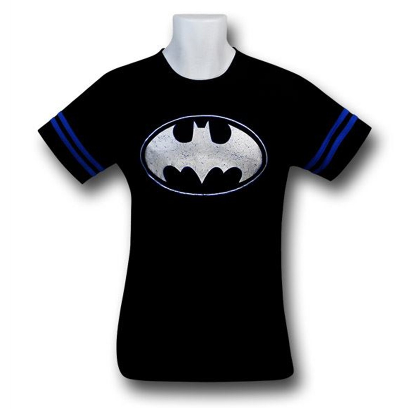 Batman Kids Foil Symbol Athletic T-Shirt
