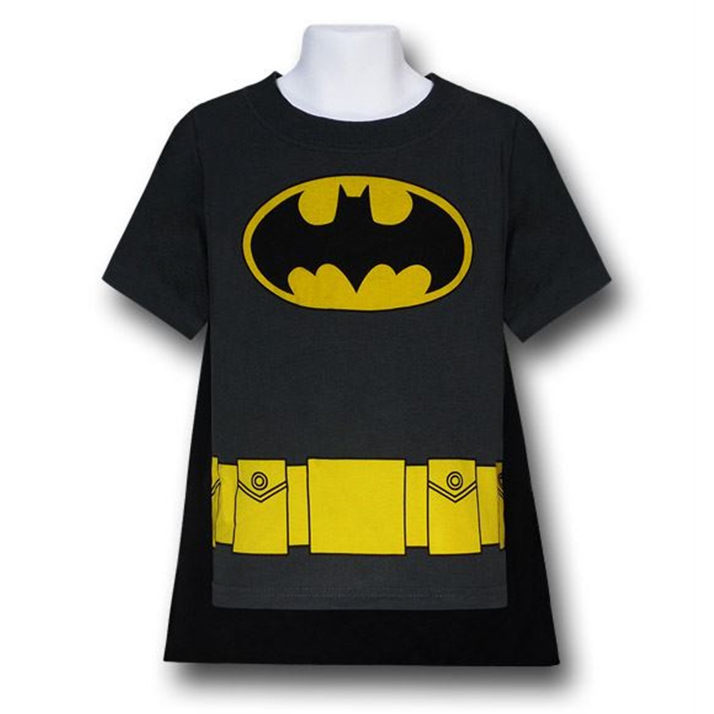 Batman Juvy Grey Costume Caped T-Shirt