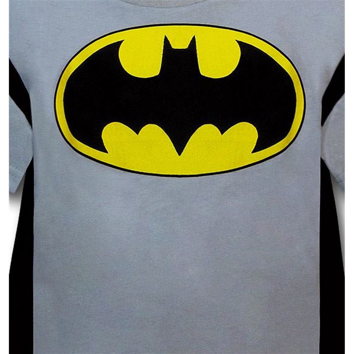 Batman Kids Grey Caped Costume T-Shirt