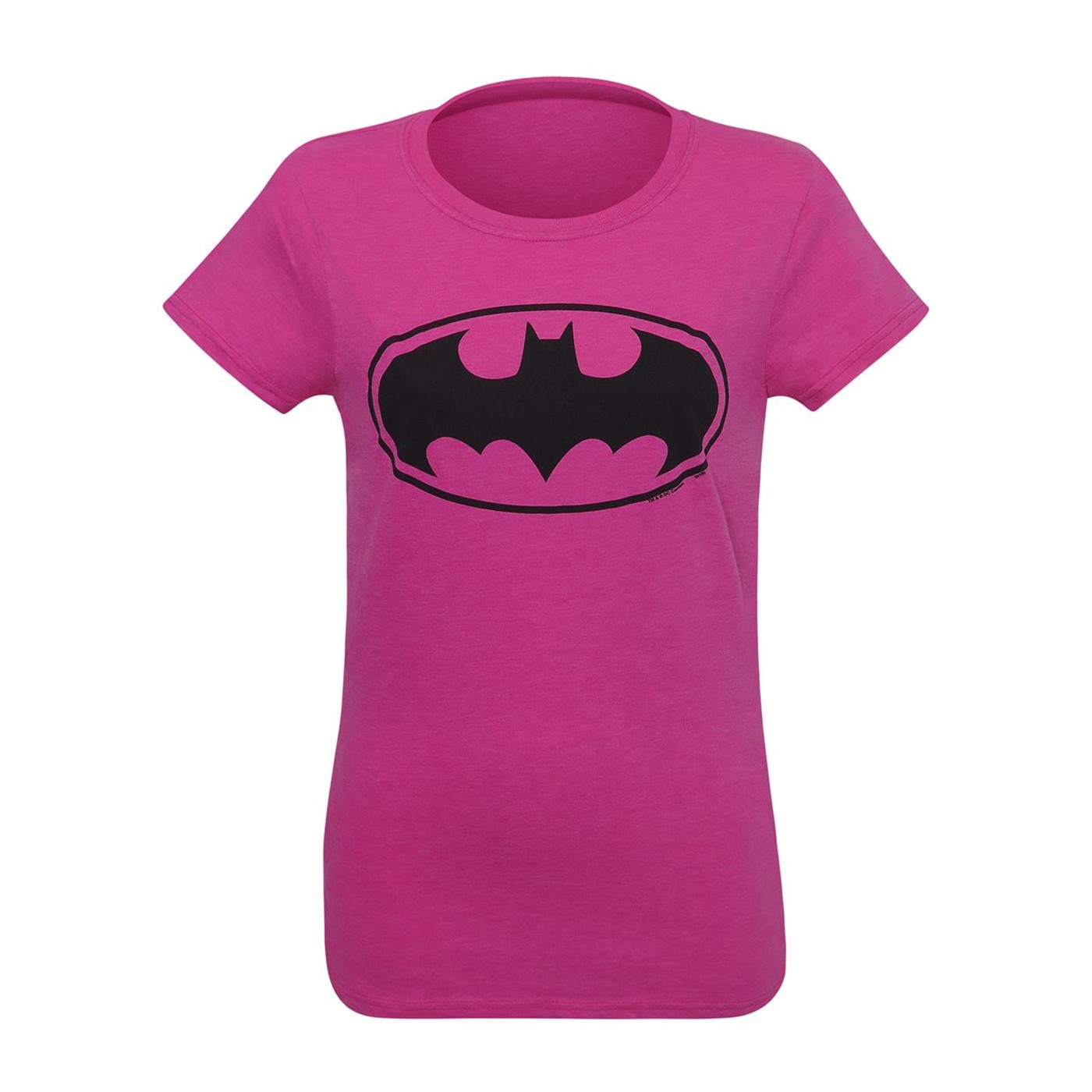 Batman Symbol Women's Pink T-Shirt