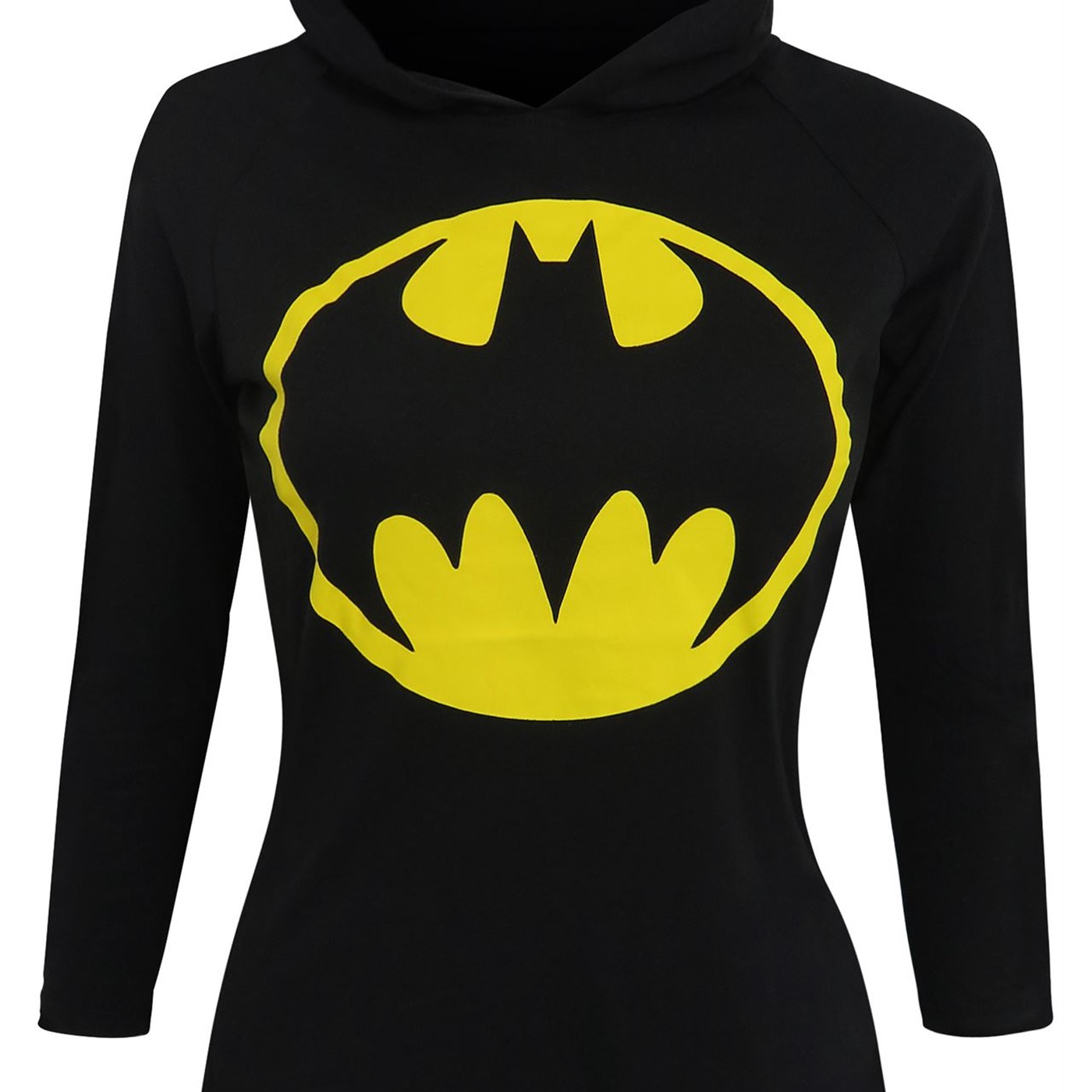 Batman Signal Women's Hooded Long Sleeve T-Shirt
