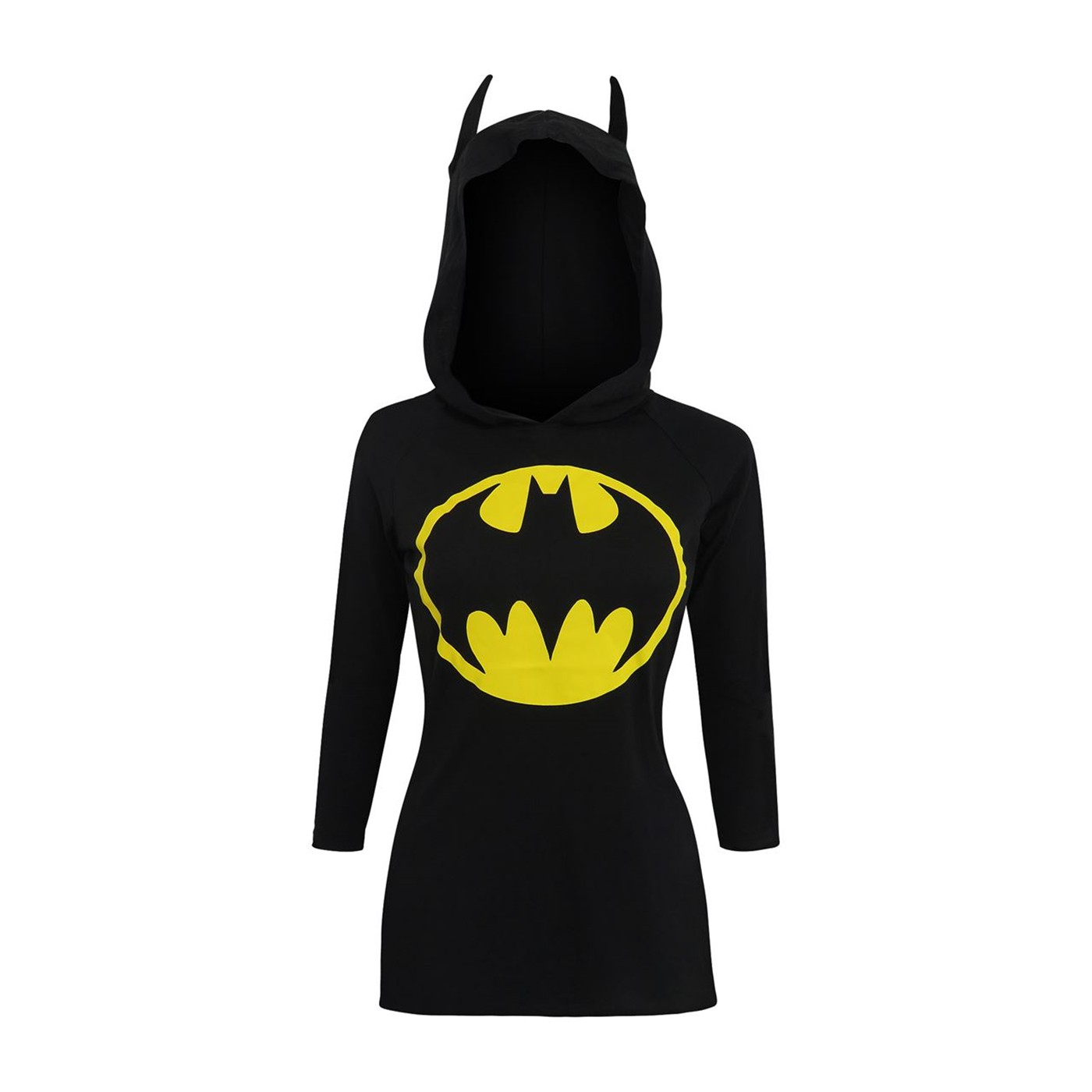 Batman Signal Women's Hooded Long Sleeve T-Shirt