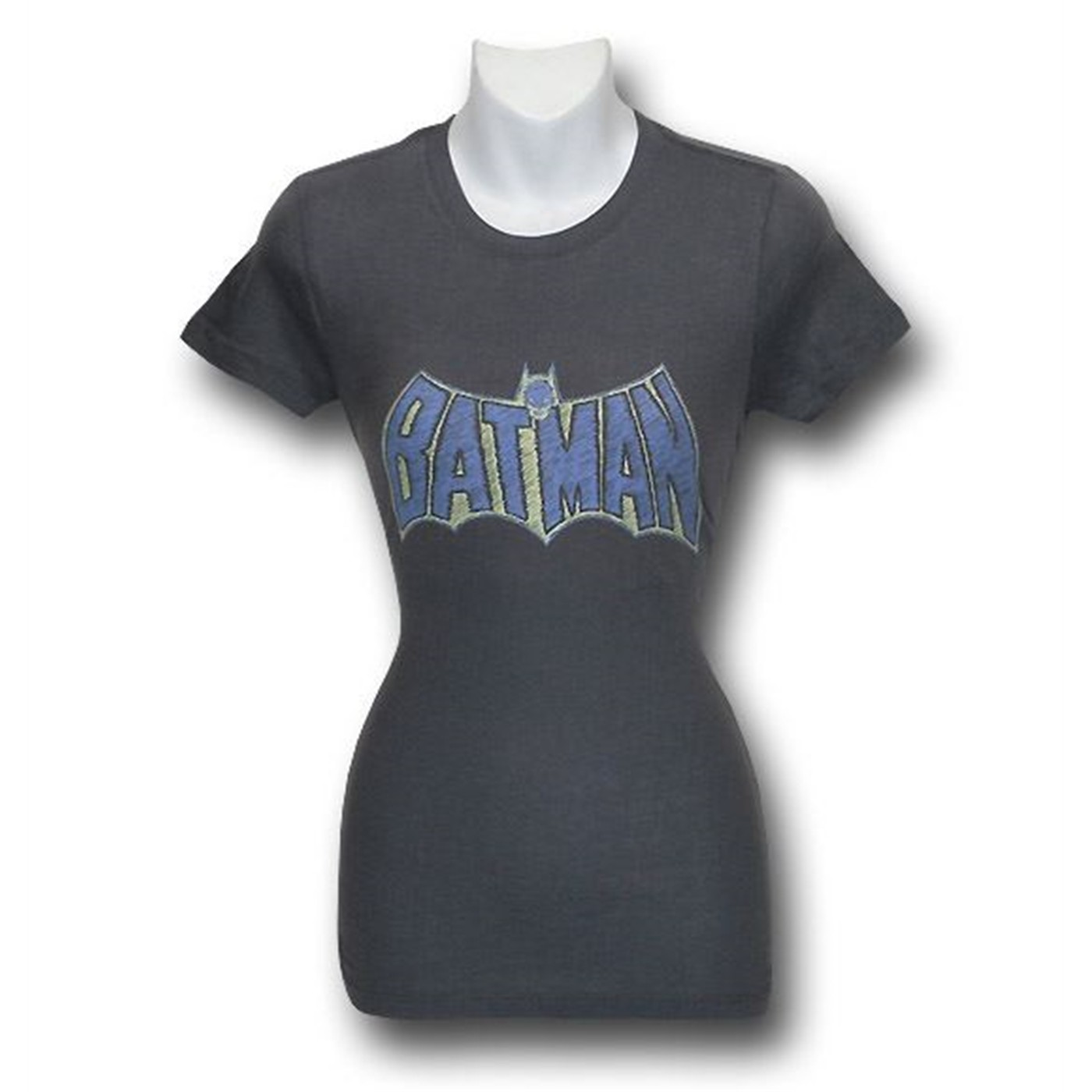 Batman Sketch Logo Junior Womens T-Shirt