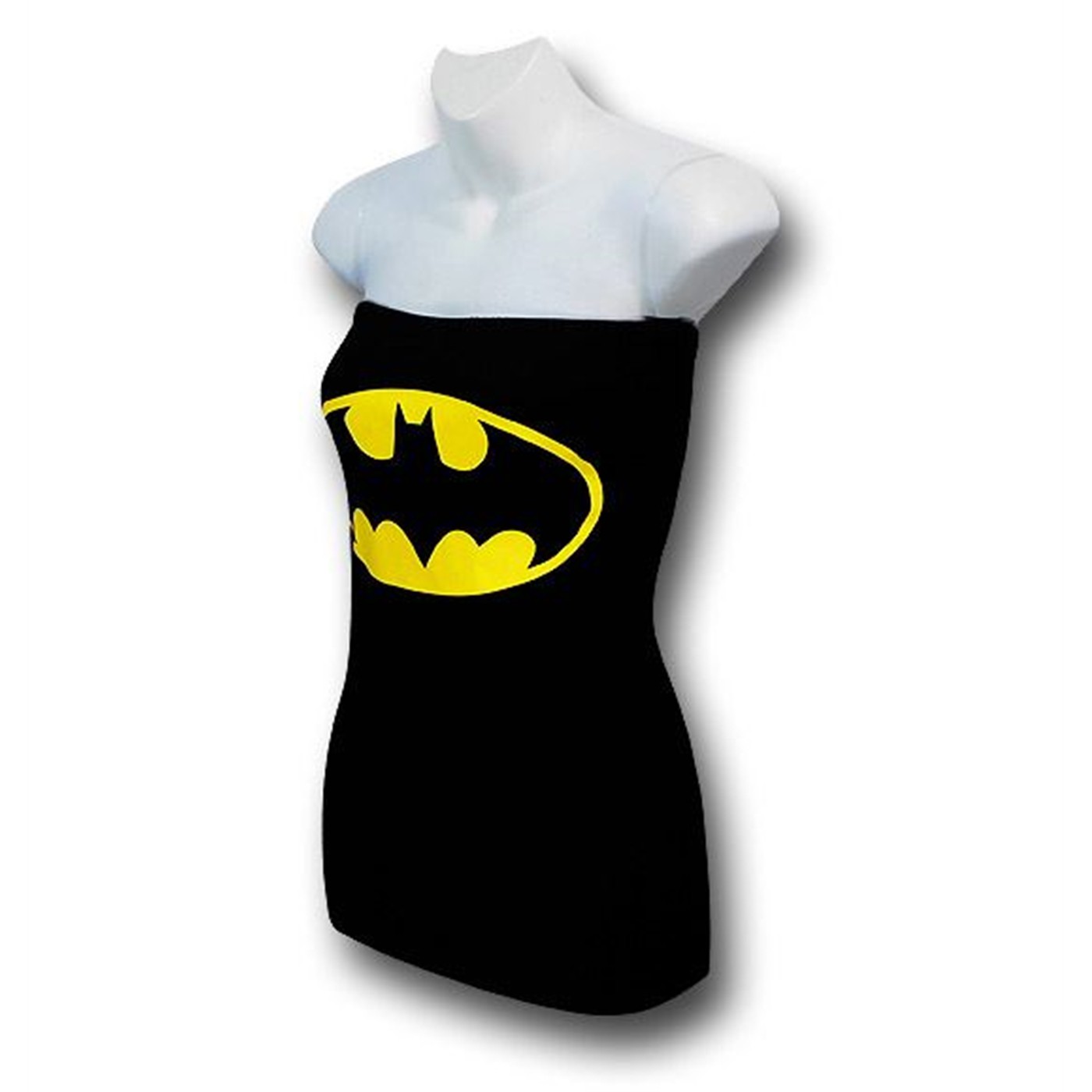 Batman Symbol Juniors Lace-Up Tube Top