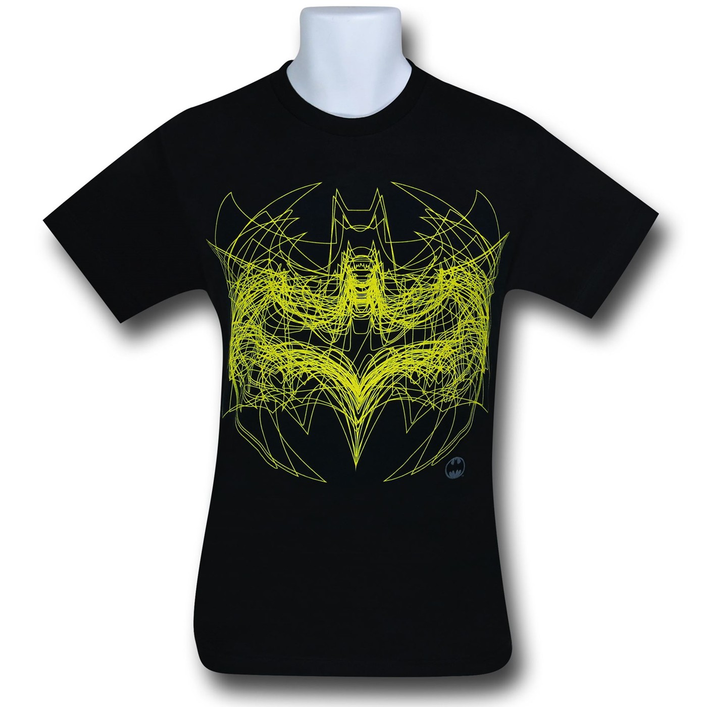 Batman Symbol Outline Overlay T-Shirt