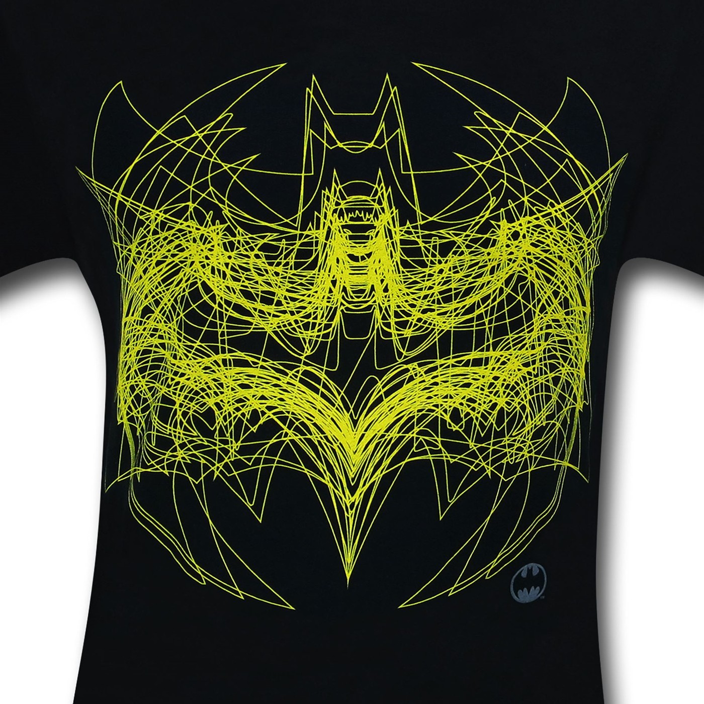 Batman Symbol Outline Overlay T-Shirt