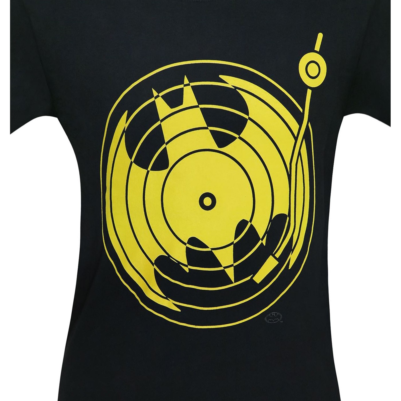 Batman Symbol Record Player Men's T-Shirt