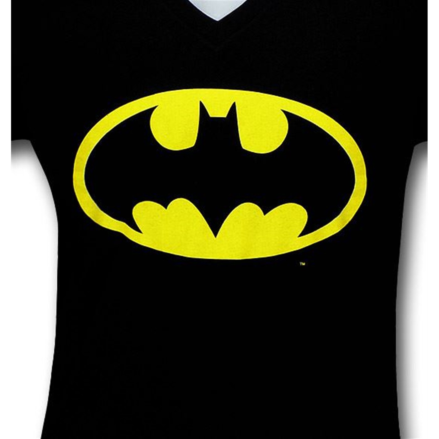 Batman Symbol V-Neck 30 Single T-Shirt