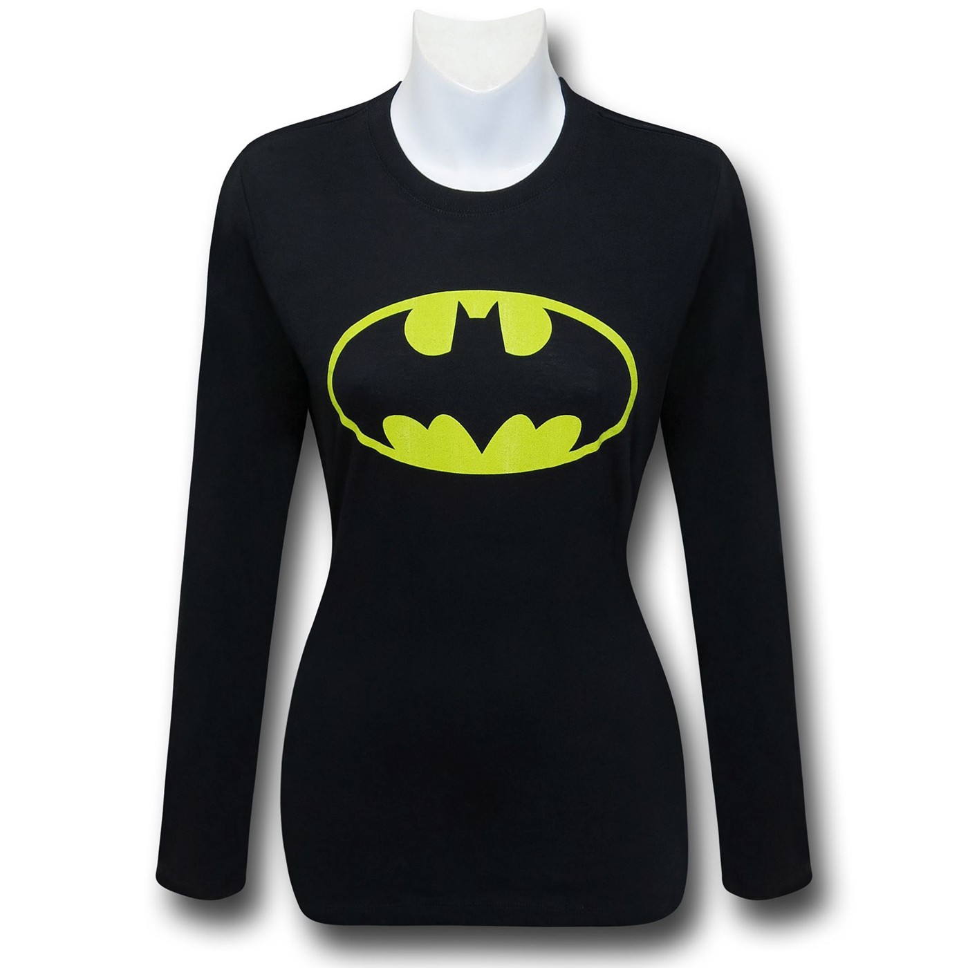 condoom pijp Voorstellen Batman Symbol Women's Long Sleeve T-Shirt