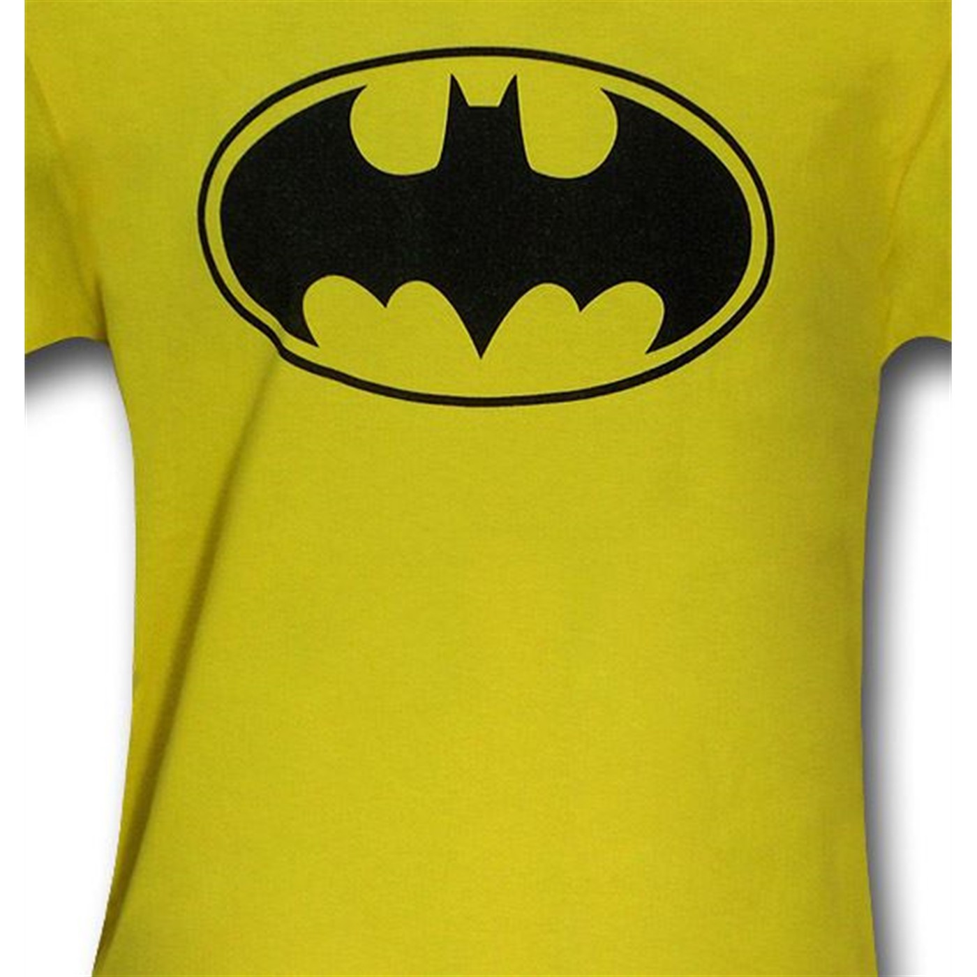 Batman Symbol Yellow T-Shirt