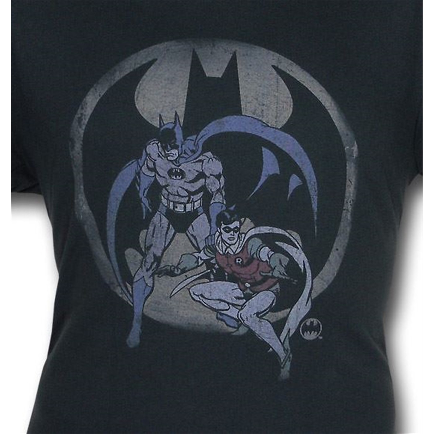 Batman and Robin Classic Team (30 Single) T-Shirt
