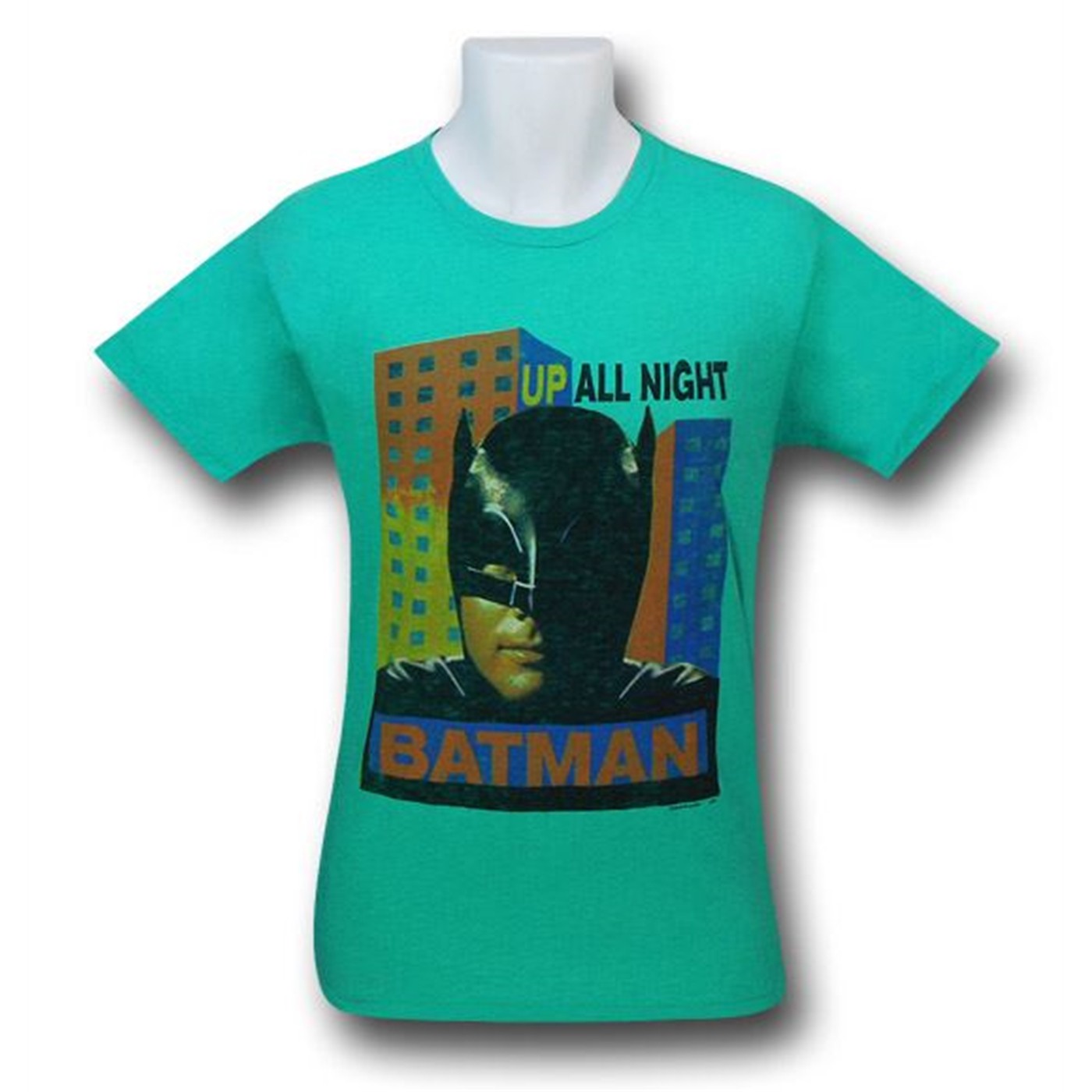 Batman Adam West Up All Night Junk Food T-Shirt