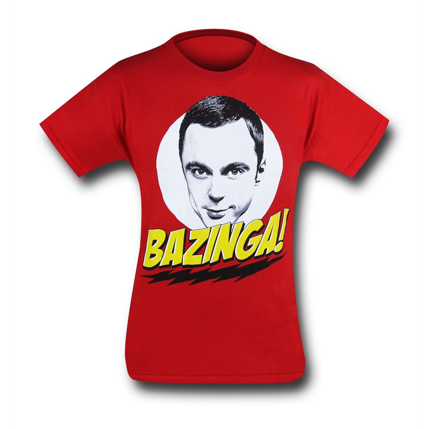 Big Bang Theory Serious Sheldon Bazinga! T-Shirt