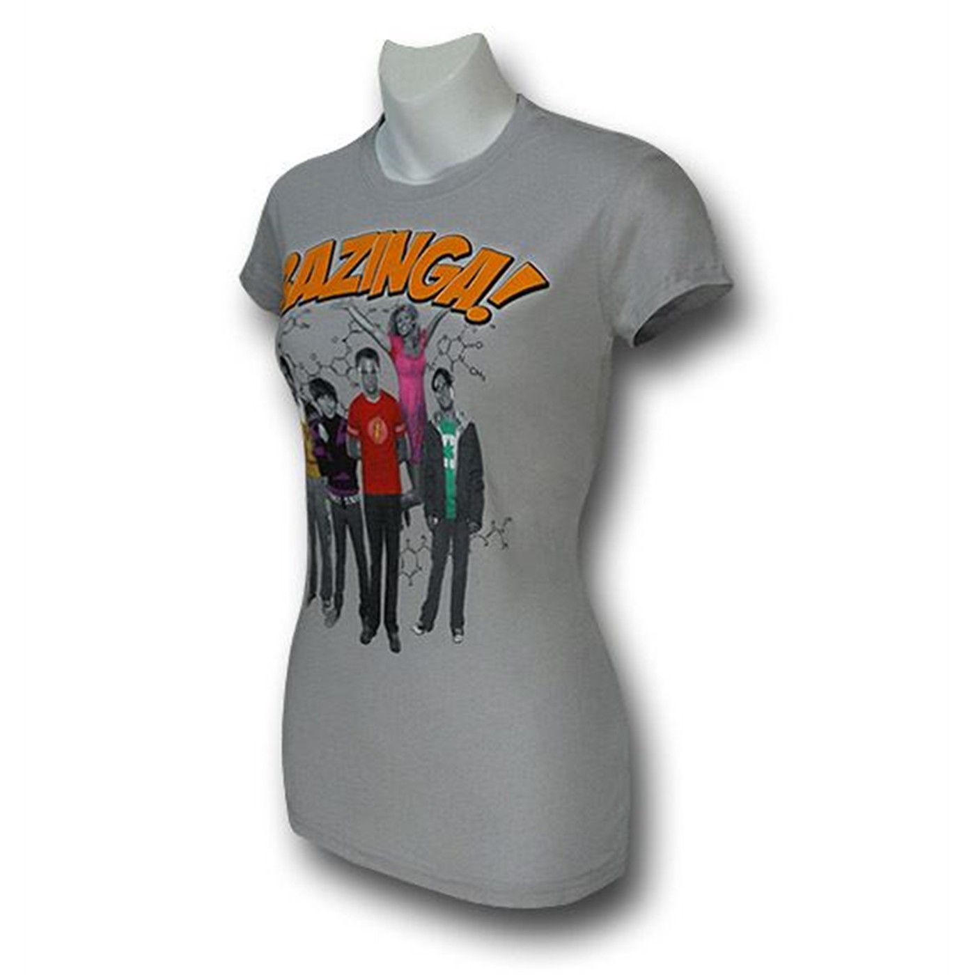 Big Bang Theory Bazinga! Group Women's T-Shirt