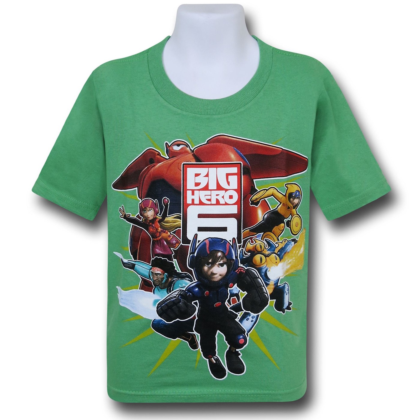 Big Hero 6 Green Kids T-Shirt