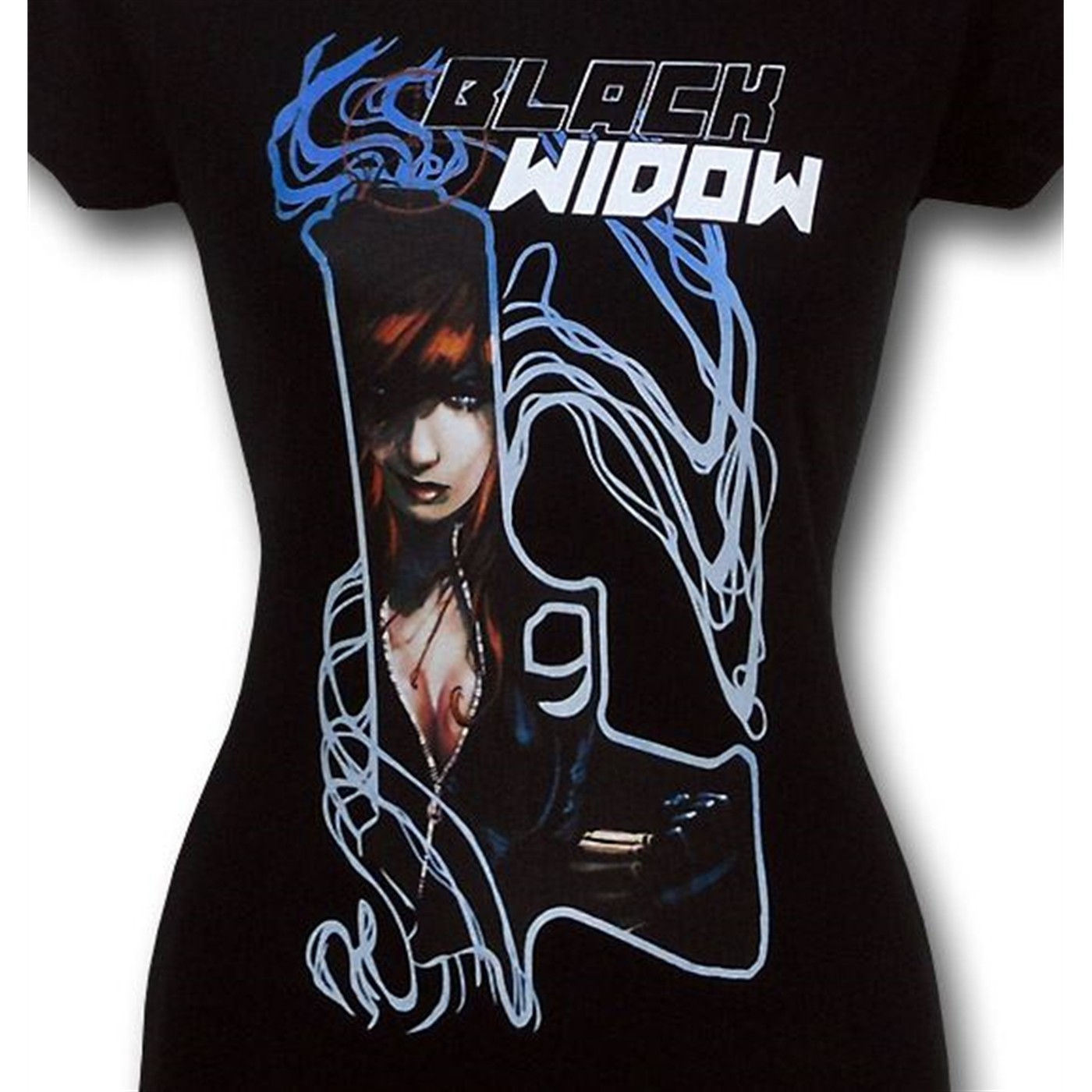 Black Widow Gun Women's T-Shirt