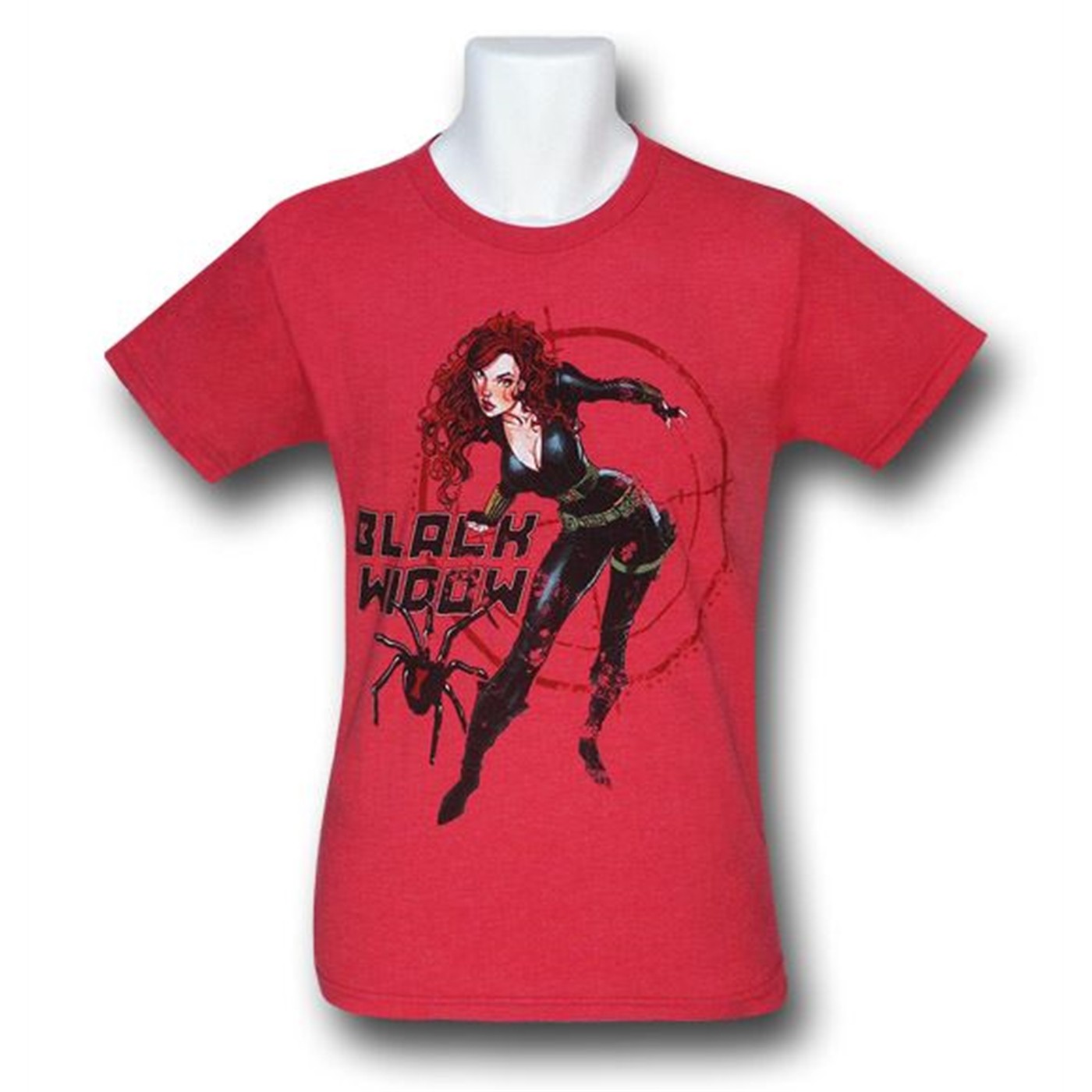 Black Widow Red 30 Single T-Shirt