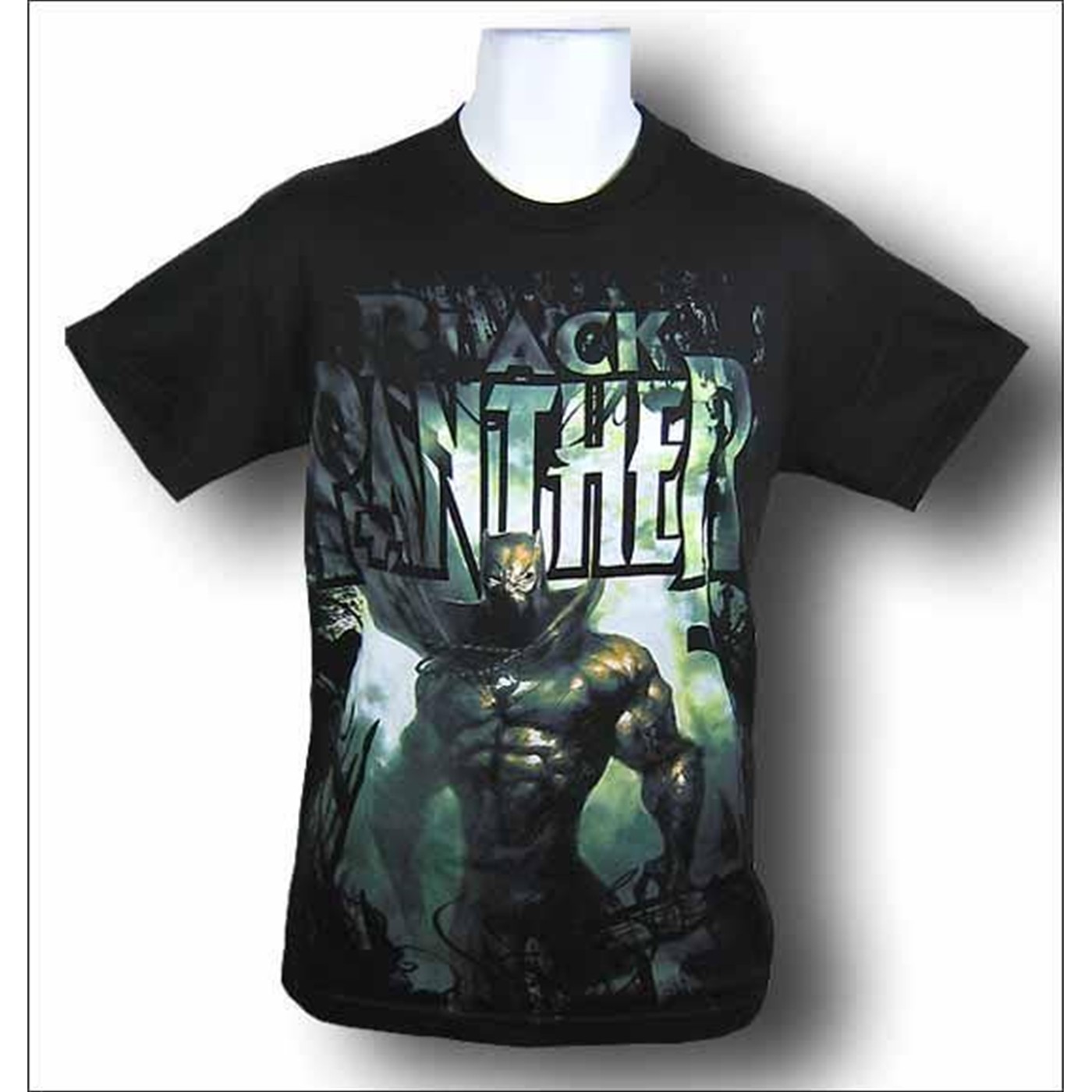 Black Panther in the Black Veldt T-Shirt
