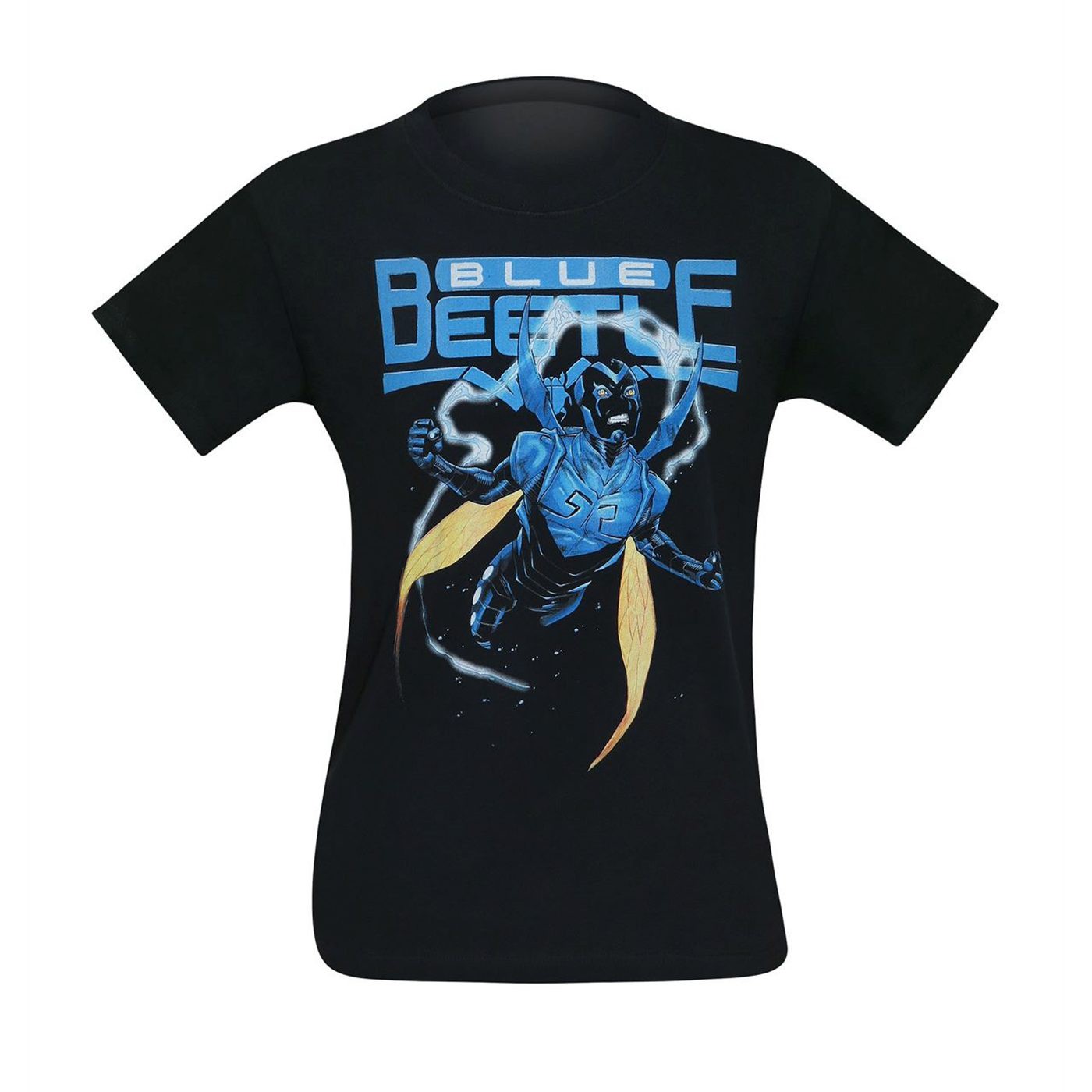 Blue Beetle Action Pose Men's T-Shirt