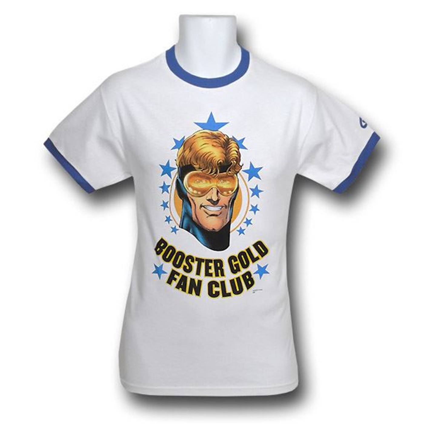 Booster Gold Fan Club Ringer T-Shirt