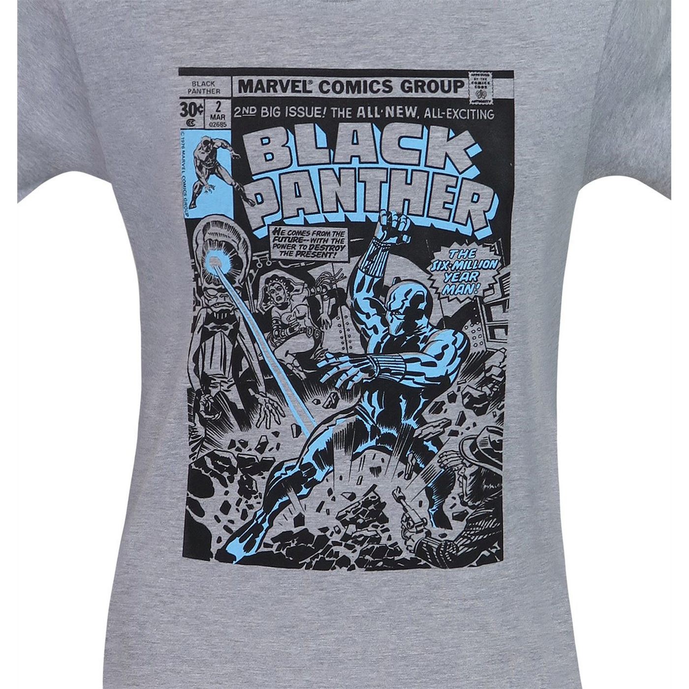 Black Panther Comic Cover Men's T-Shirt