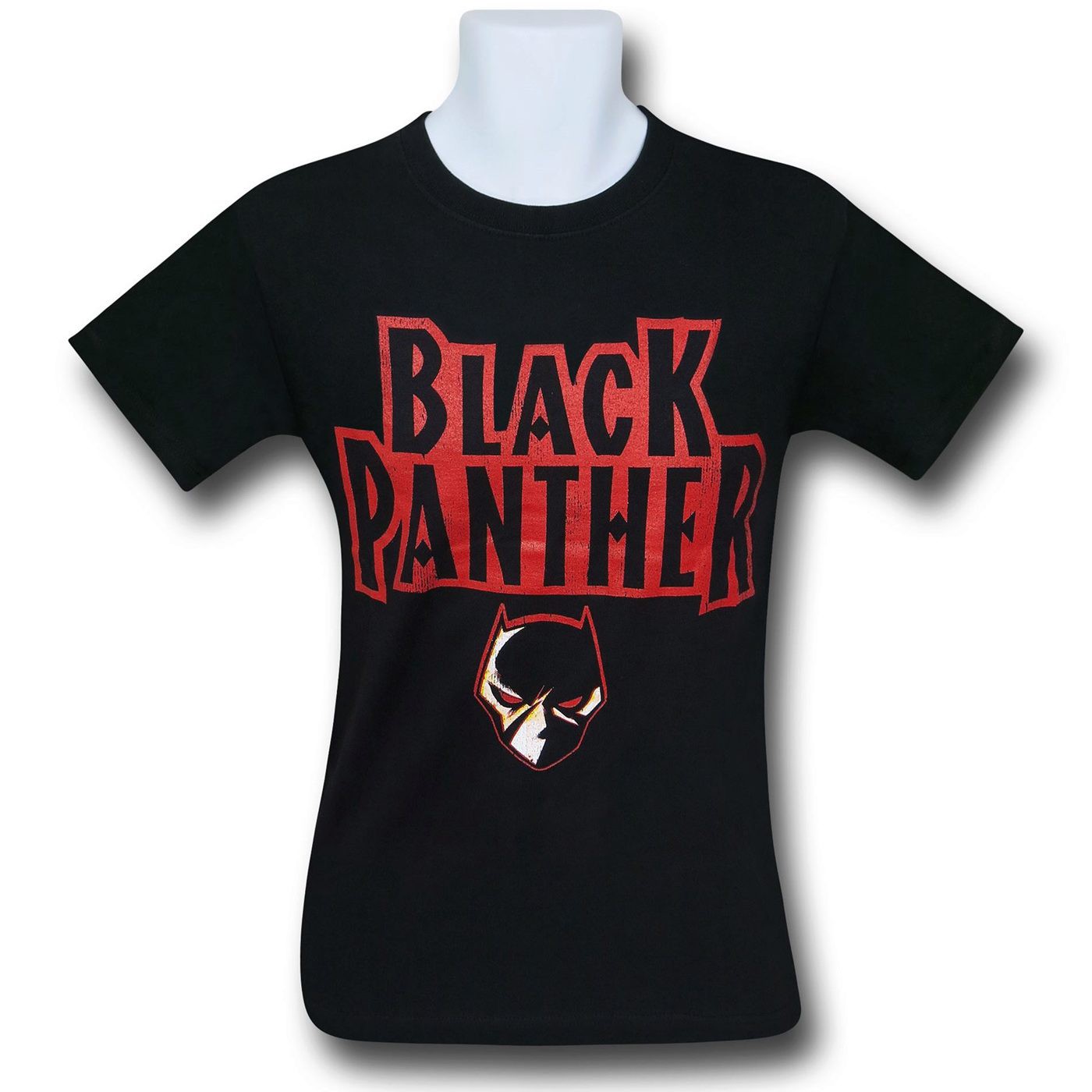 Black Panther Logo Black T-Shirt