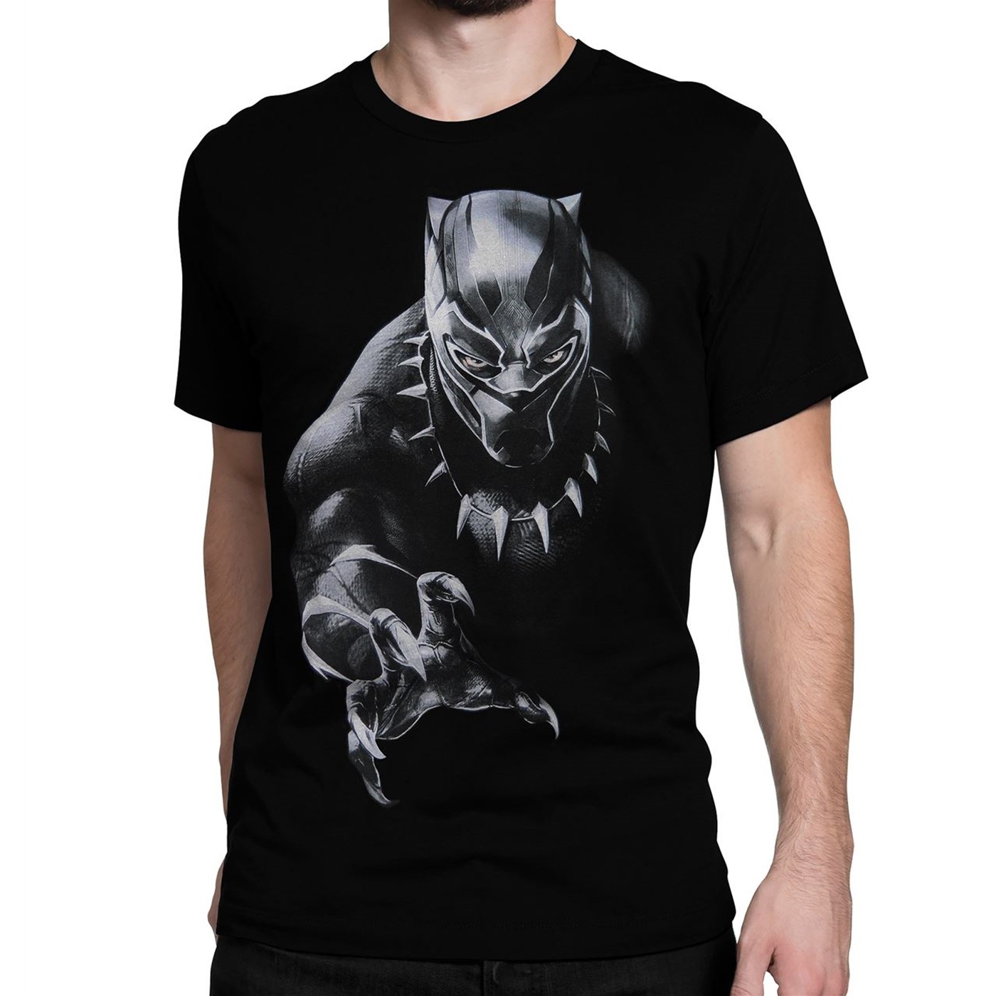 Black Panther Claw Scratch T-Shirt