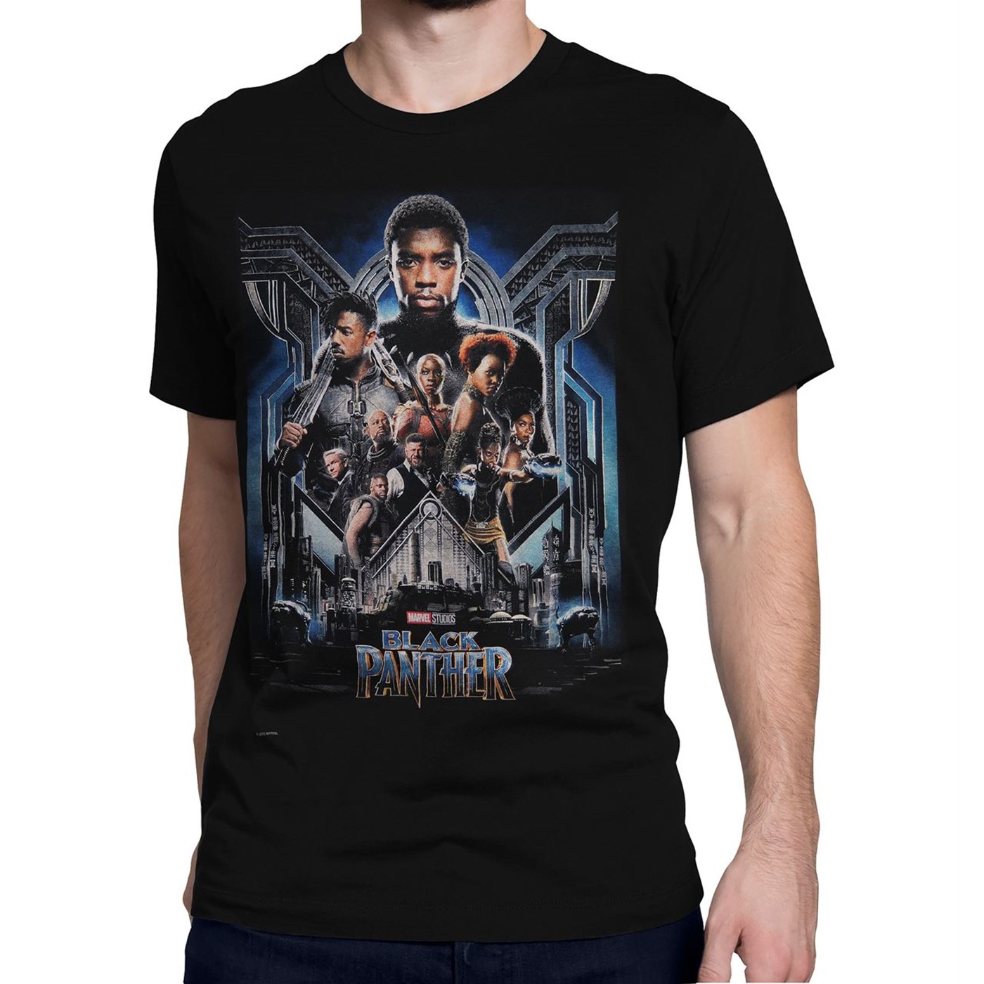 Black Panther Movie Poster Men's T-Shirt
