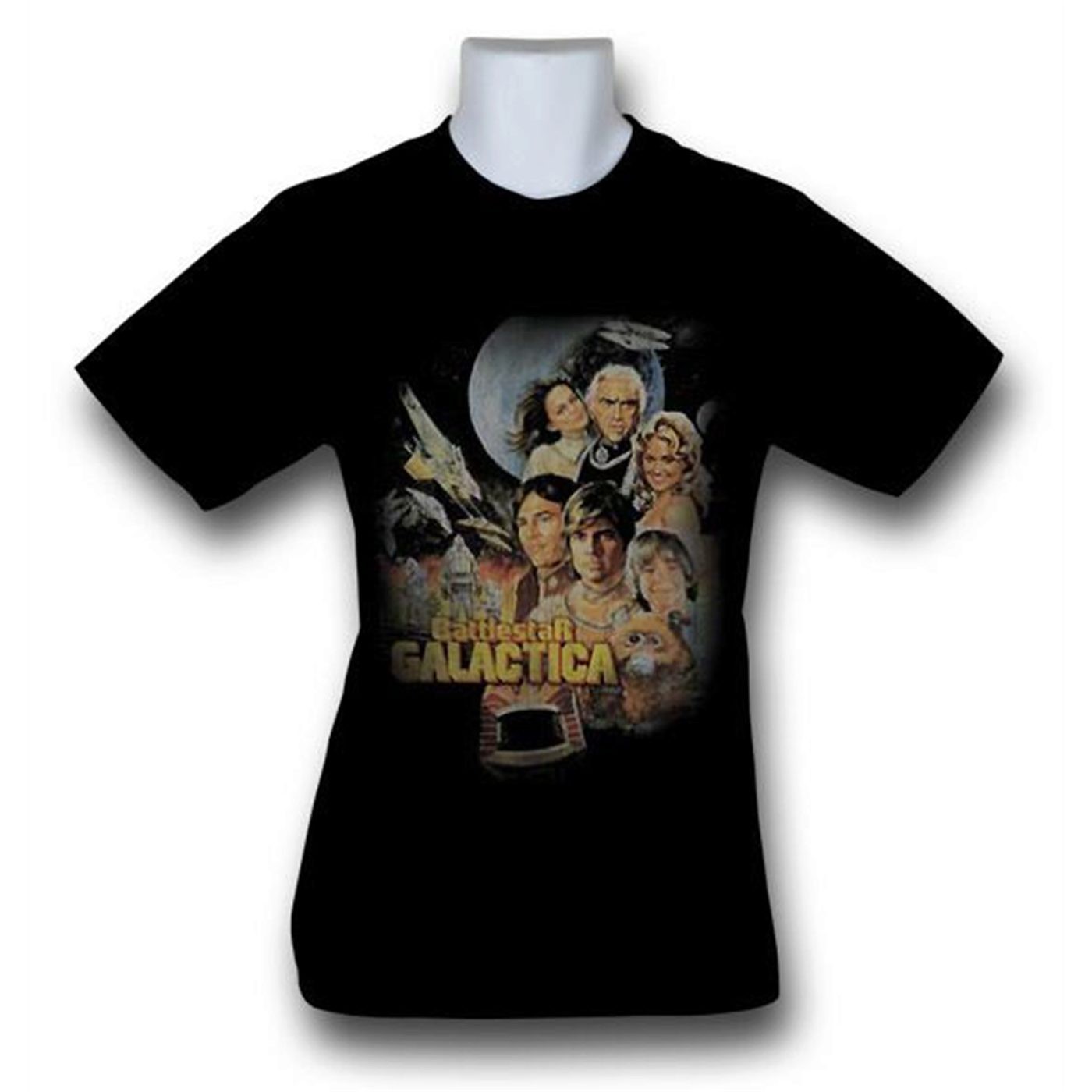 Battlestar Galactica Classic Poster T-Shirt