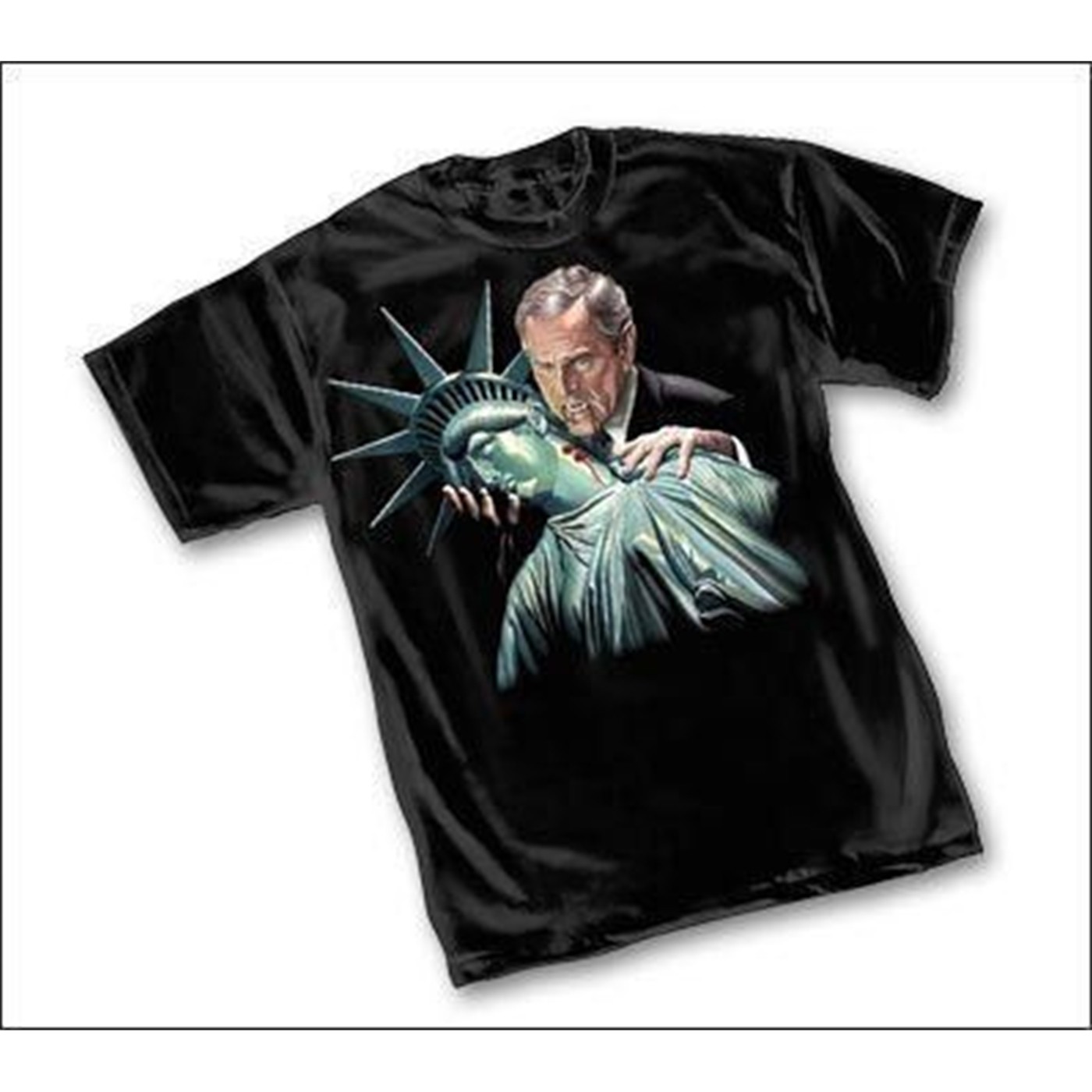 Vampire Bush Sucking Liberty T-shirt