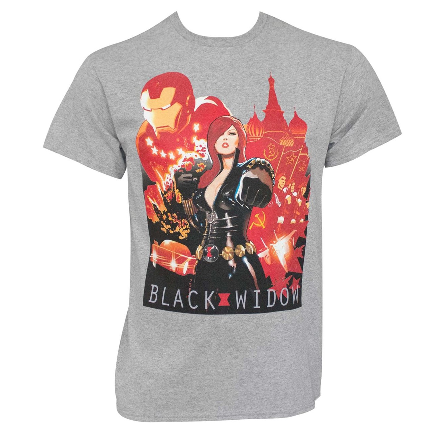 Black Widow Deadly Super-Spy Men's T-Shirt