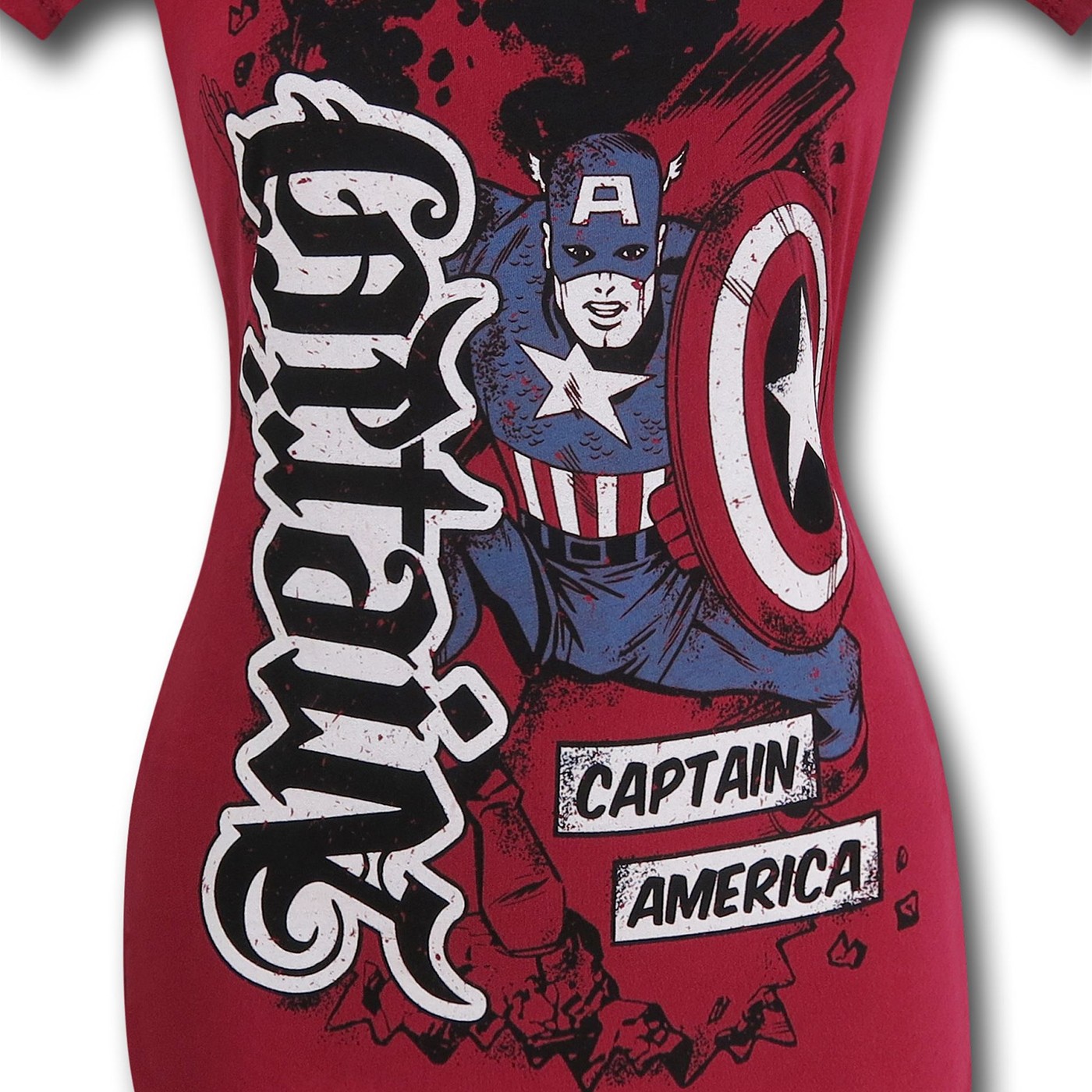 Captain America Women's Red Chapter T-Shirt