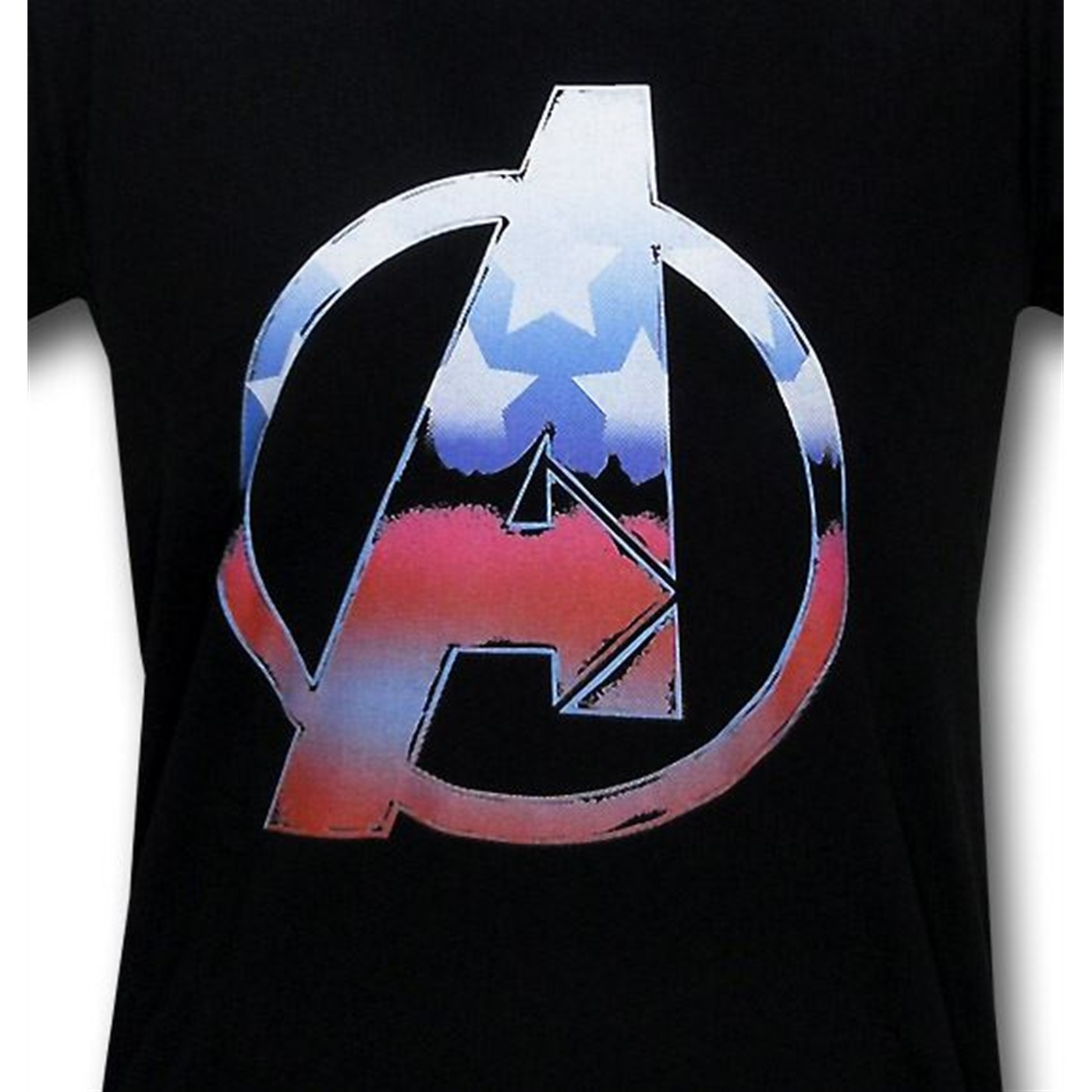 Avengers Captain America Symbol 30 Single T-Shirt