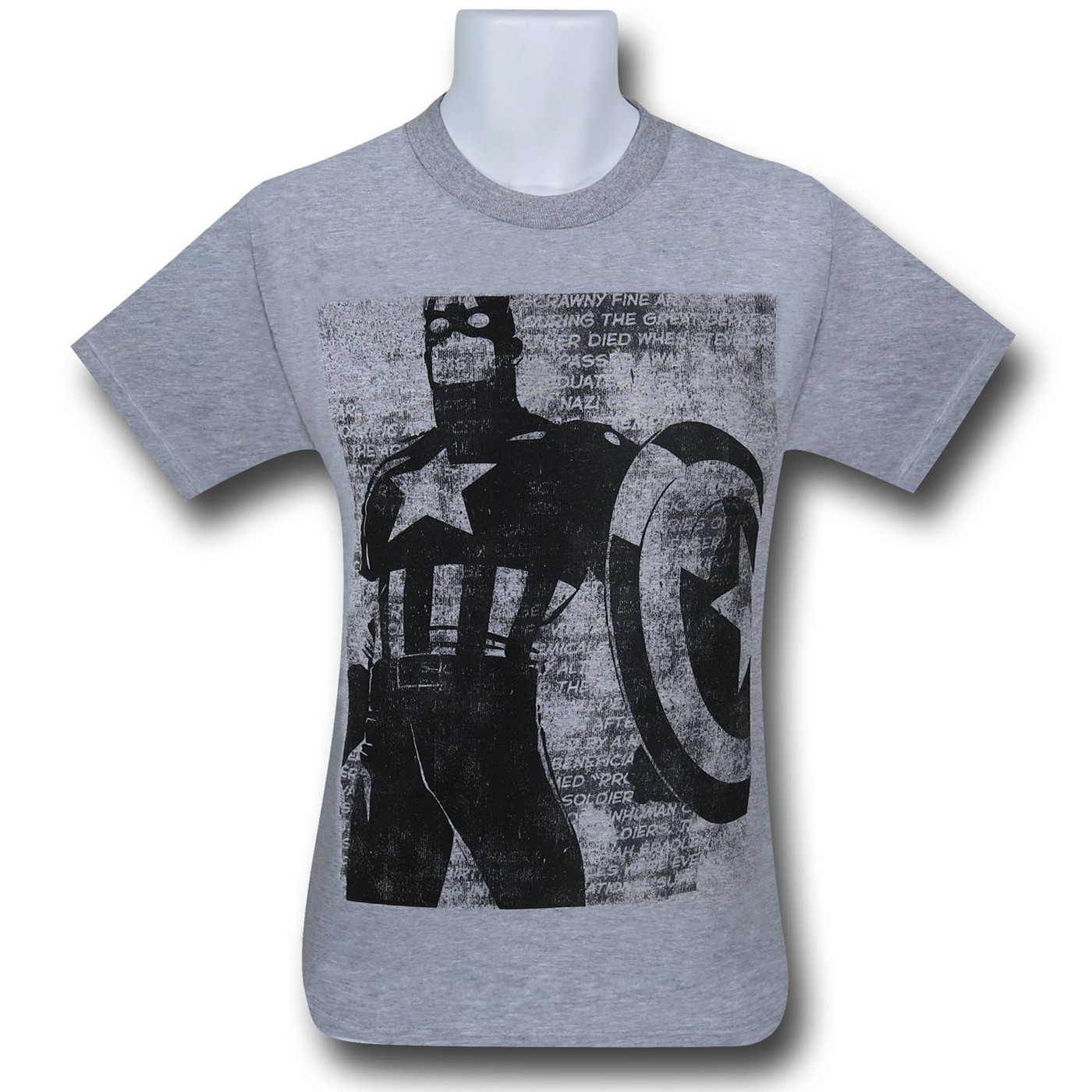 Captain America Contrast T-Shirt