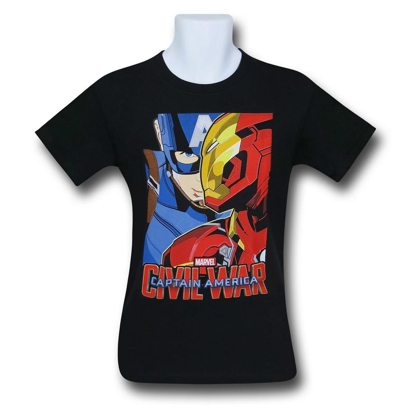 Captain America Civil War Broken Brothers Kids T-Shirt