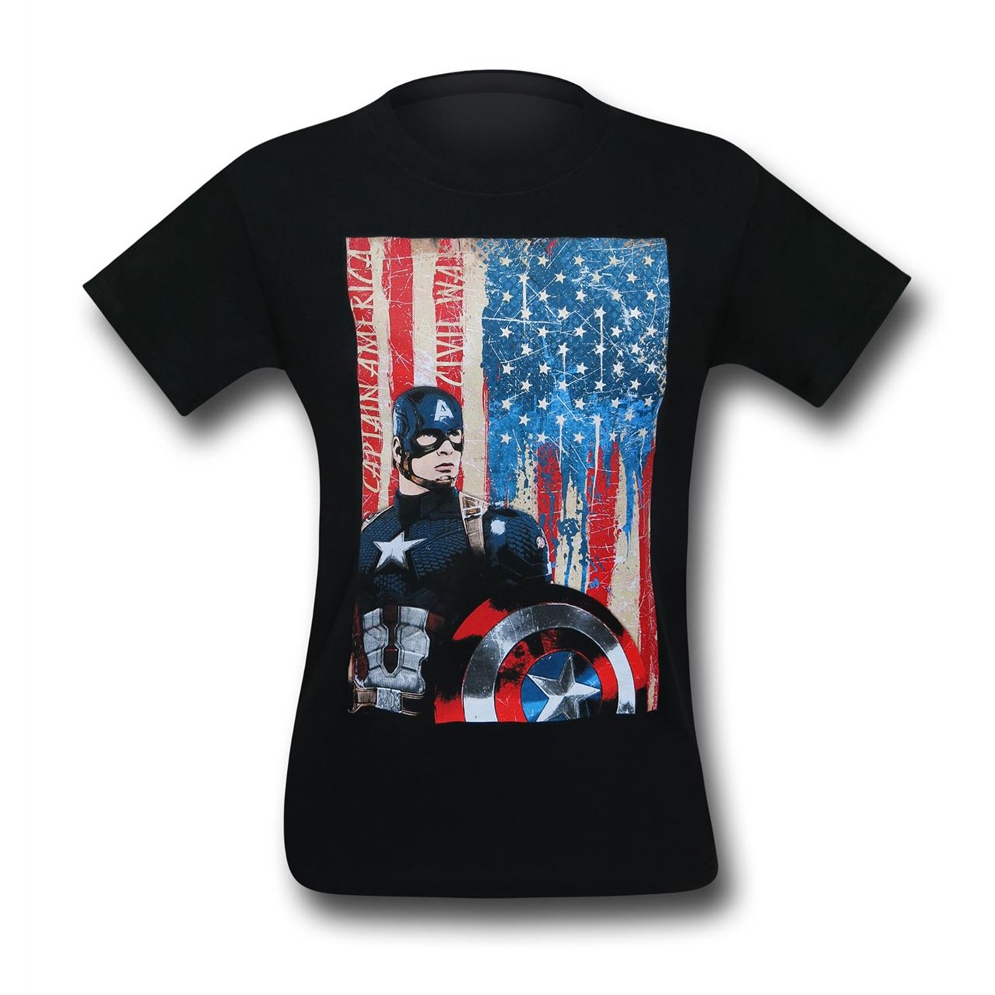 Captain America Civil War Patriotic T-Shirt